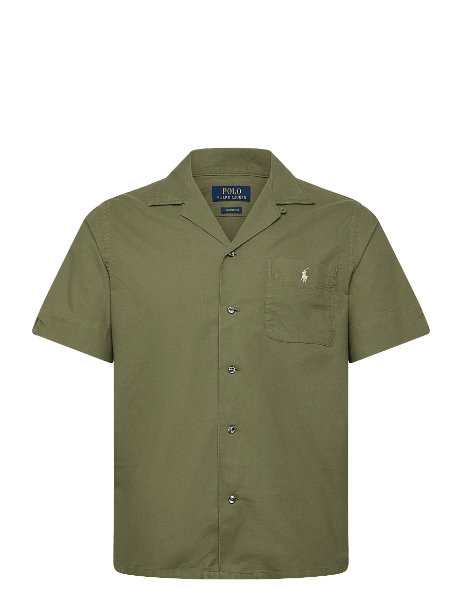 Polo Ralph Lauren - Classic Fit Oxford Camp Shirt - kortærmede skjorter - garden trail - 0