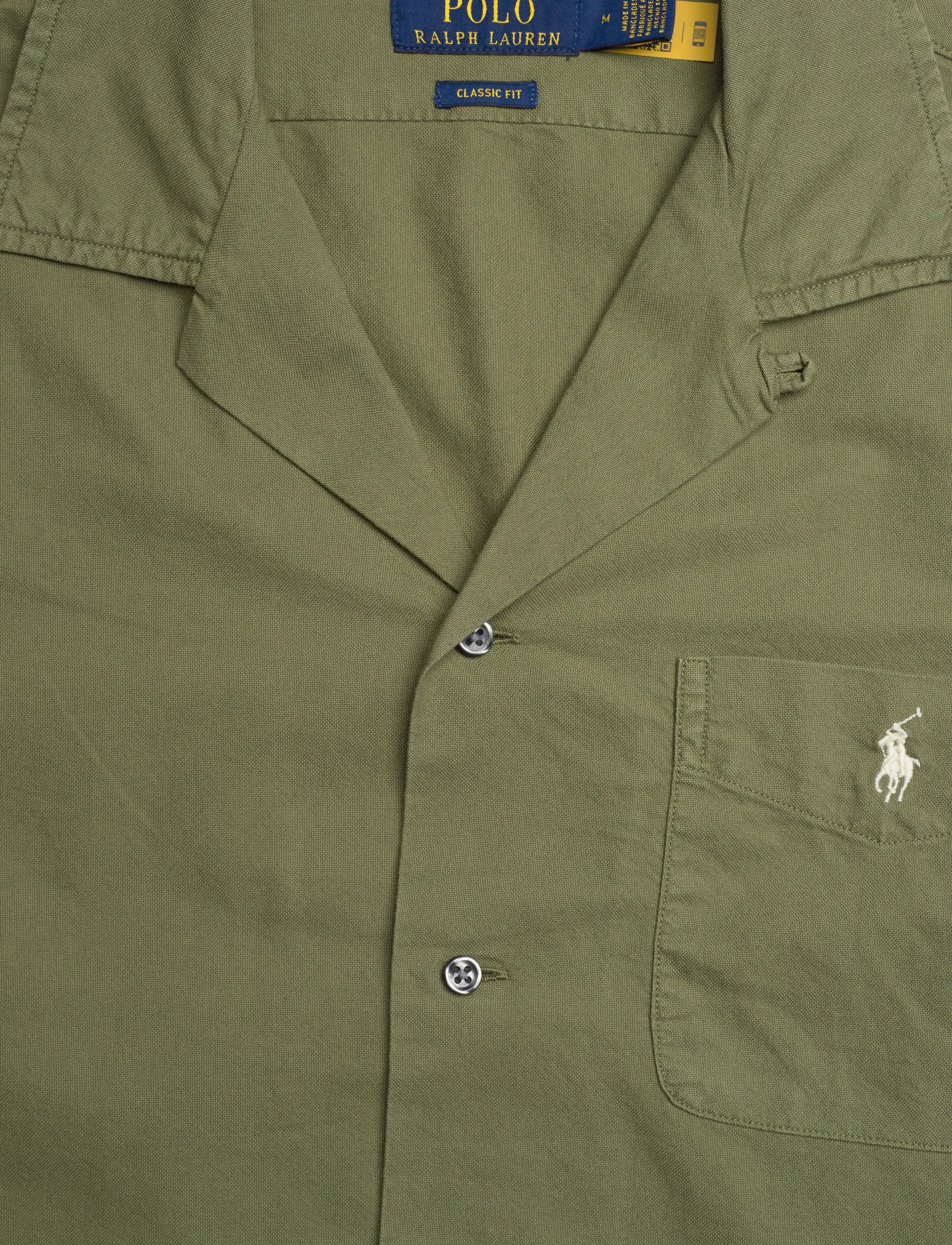 Polo Ralph Lauren - Classic Fit Oxford Camp Shirt - kortærmede skjorter - garden trail - 2