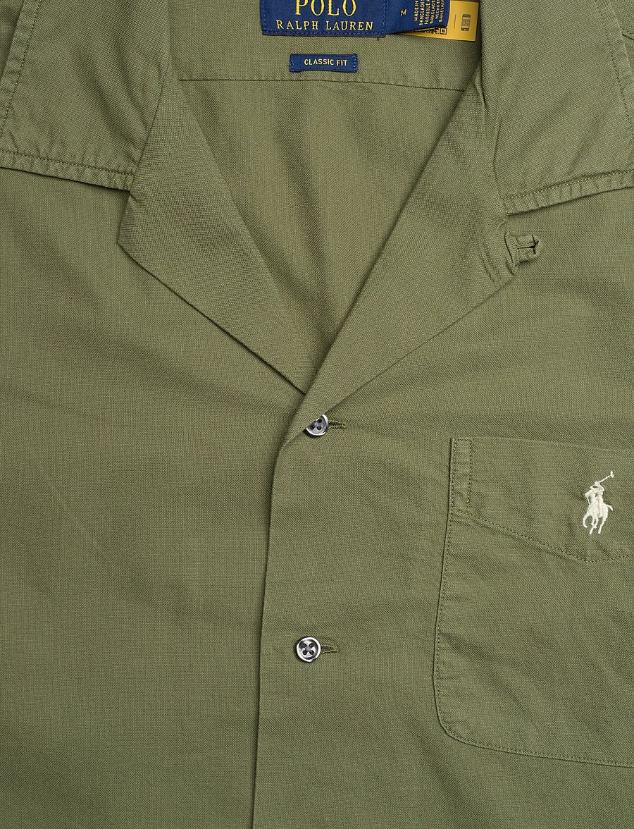 Polo Ralph Lauren - Classic Fit Oxford Camp Shirt - kortærmede skjorter - garden trail - 2