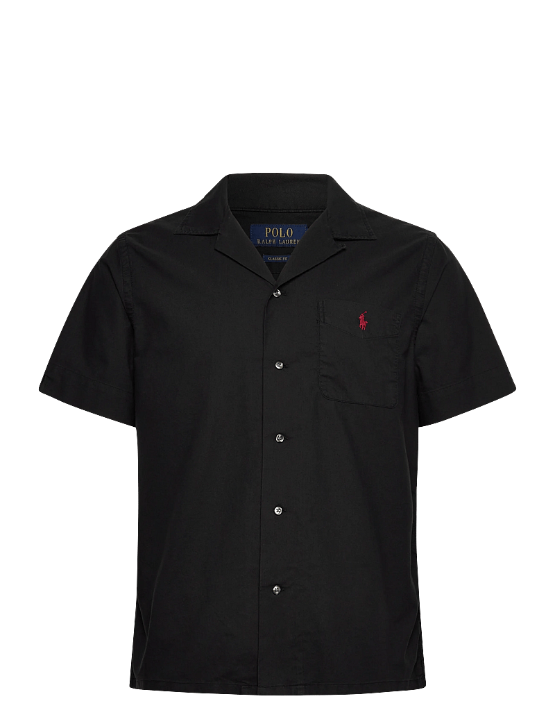 Polo Ralph Lauren - Classic Fit Oxford Camp Shirt - kurzarmhemden - polo black - 0