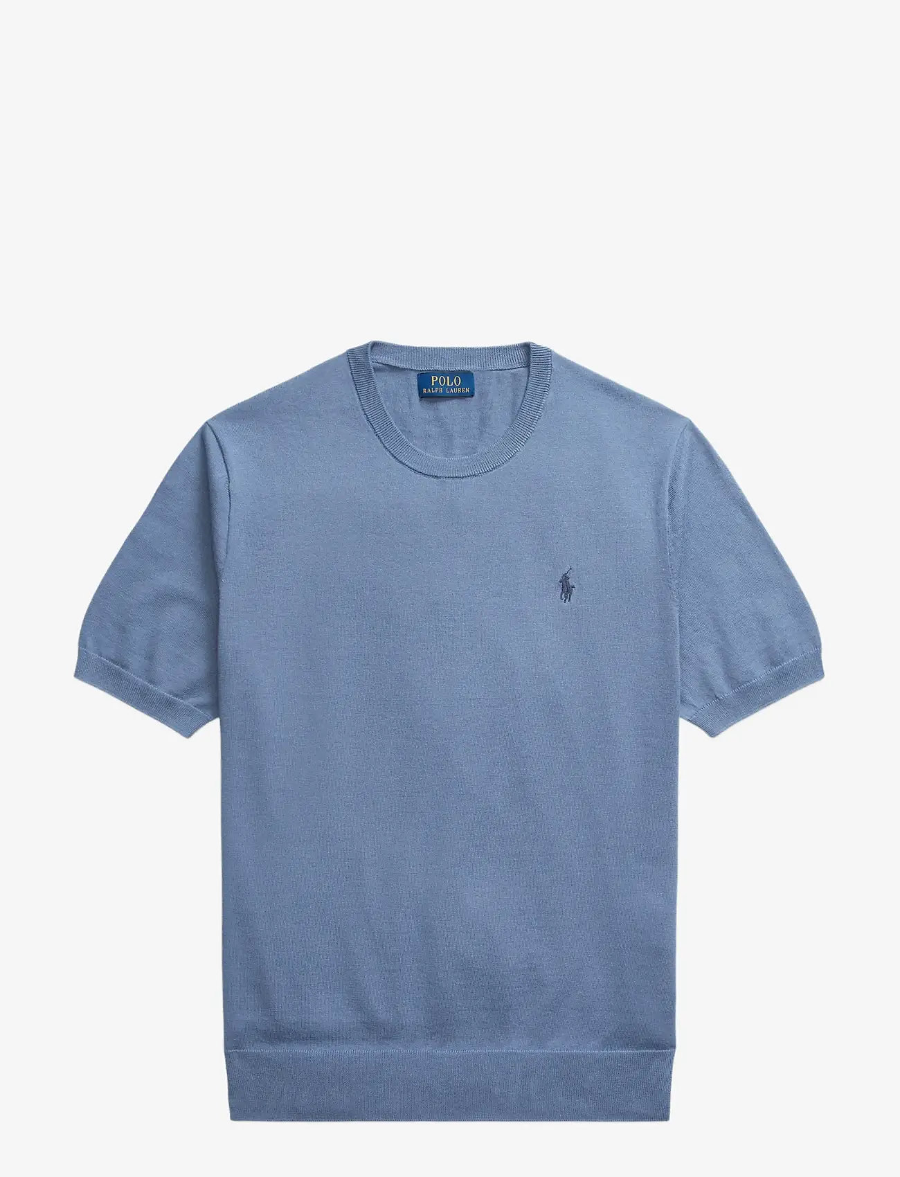 Polo Ralph Lauren - 32/3 COTTON-SSL-PLO - kurzärmelig - capri blue - 1