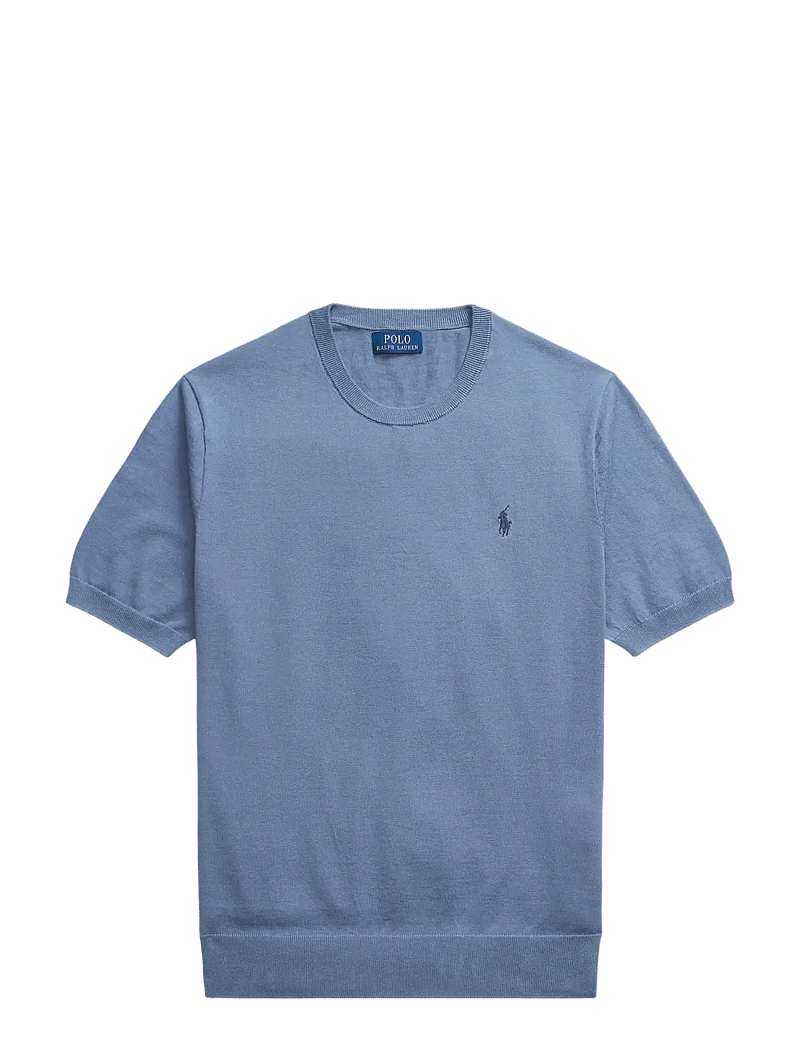 Polo Ralph Lauren - 32/3 COTTON-SSL-PLO - kurzärmelig - capri blue - 1