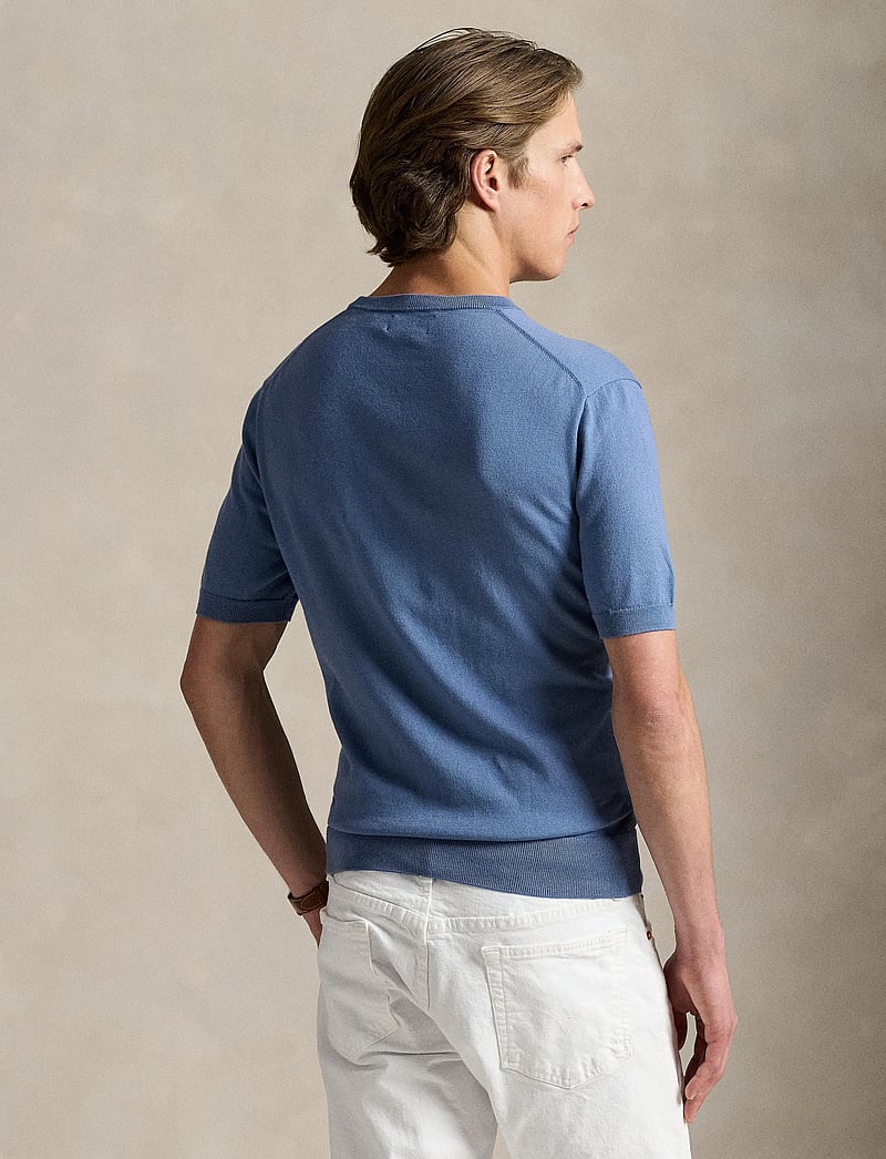 Polo Ralph Lauren - 32/3 COTTON-SSL-PLO - kurzärmelig - capri blue - 2