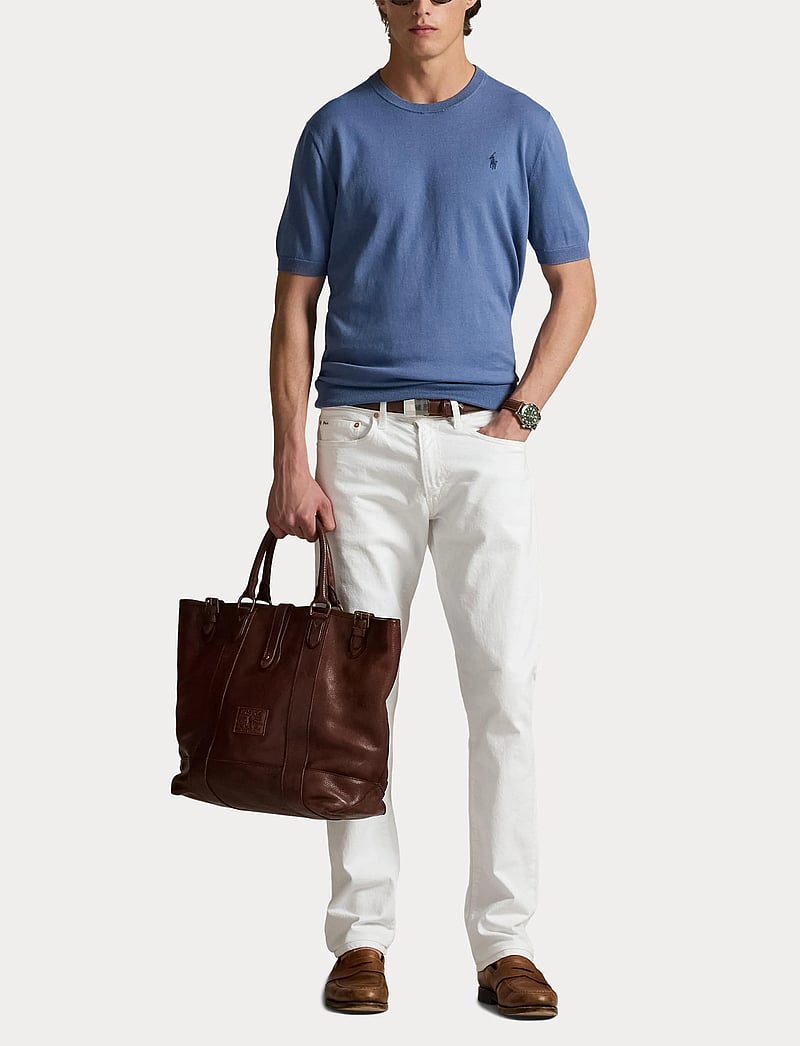 Polo Ralph Lauren - 32/3 COTTON-SSL-PLO - kurzärmelig - capri blue - 4