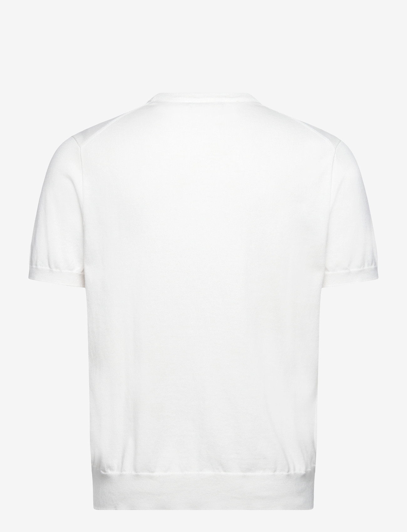 Polo Ralph Lauren - Cotton Crewneck Short-Sleeve Sweater - t-shirts - deckwash white w - 1