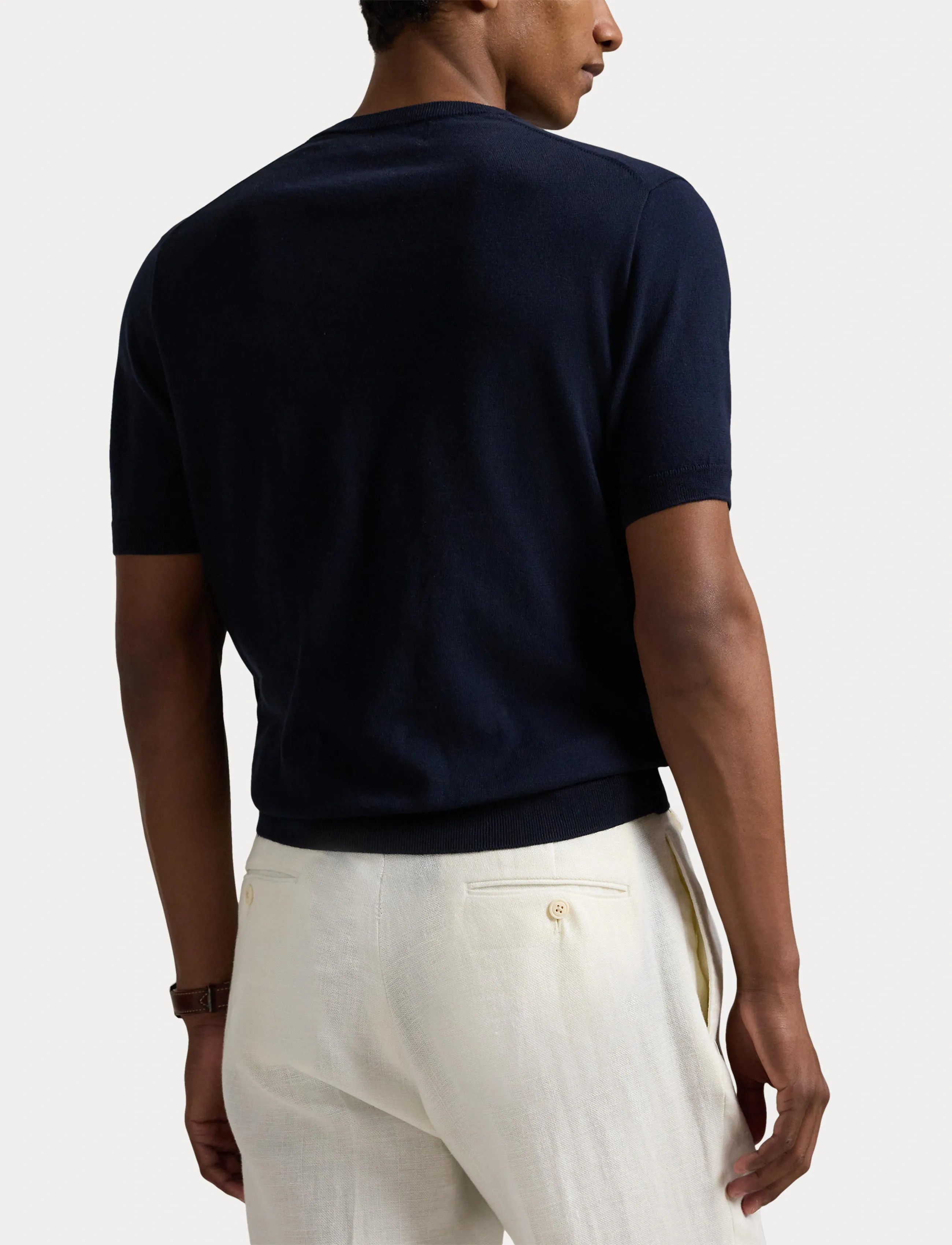 Polo Ralph Lauren Cotton Crewneck Short-Sleeve Sweater t-shirts - bas herr – bild 6