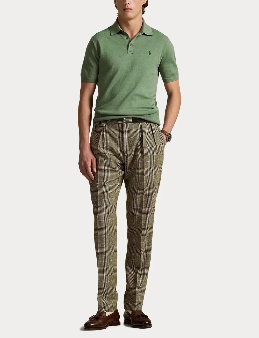 Polo Ralph Lauren - 32/3 COTTON-SSL-PLO - kurzärmelig - fatigue - 4