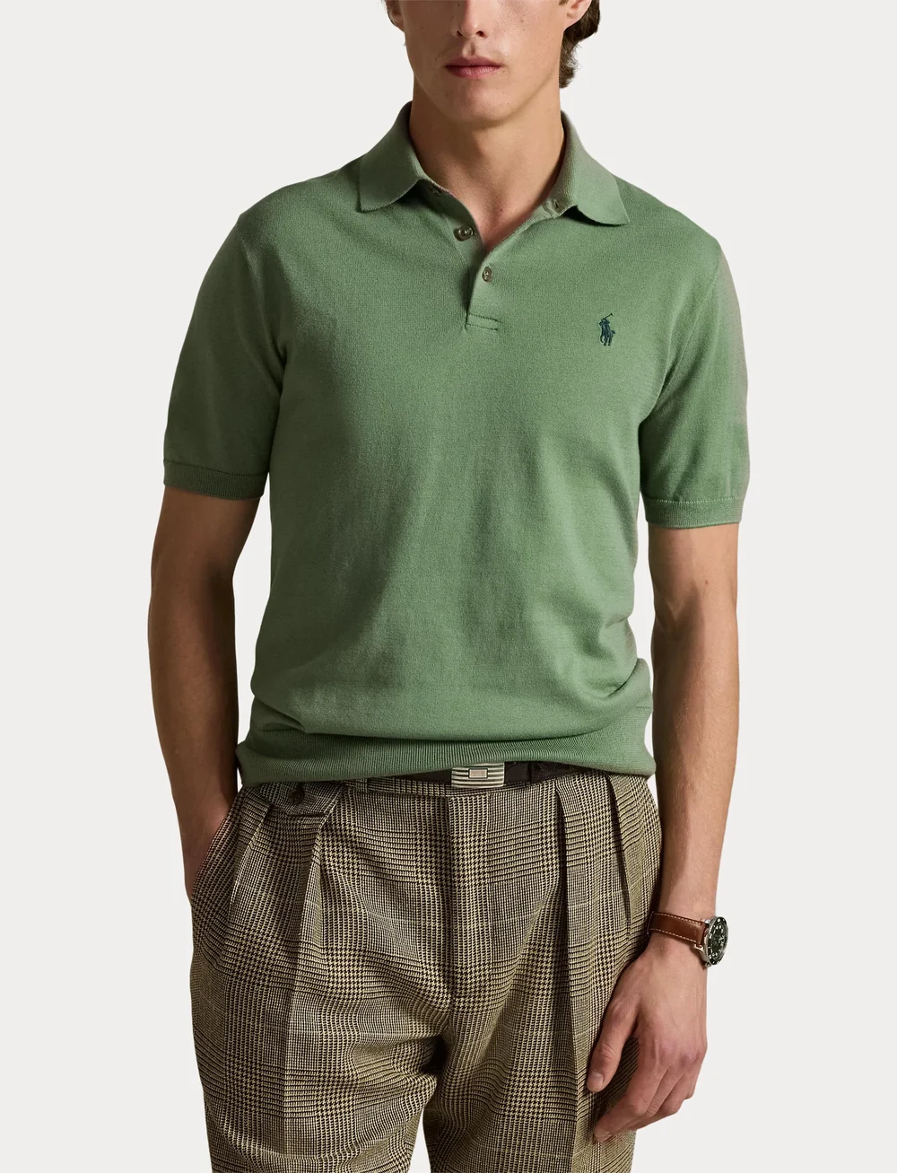 Polo Ralph Lauren - 32/3 COTTON-SSL-PLO - kurzärmelig - fatigue - 5