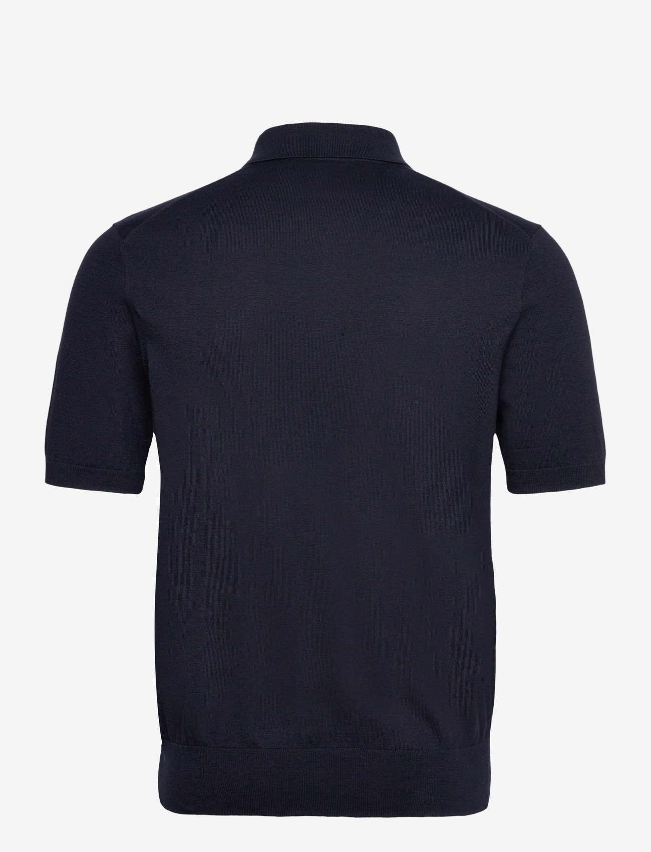 Polo Ralph Lauren - Cotton Polo-Collar Sweater - polostrik - hunter navy - 1