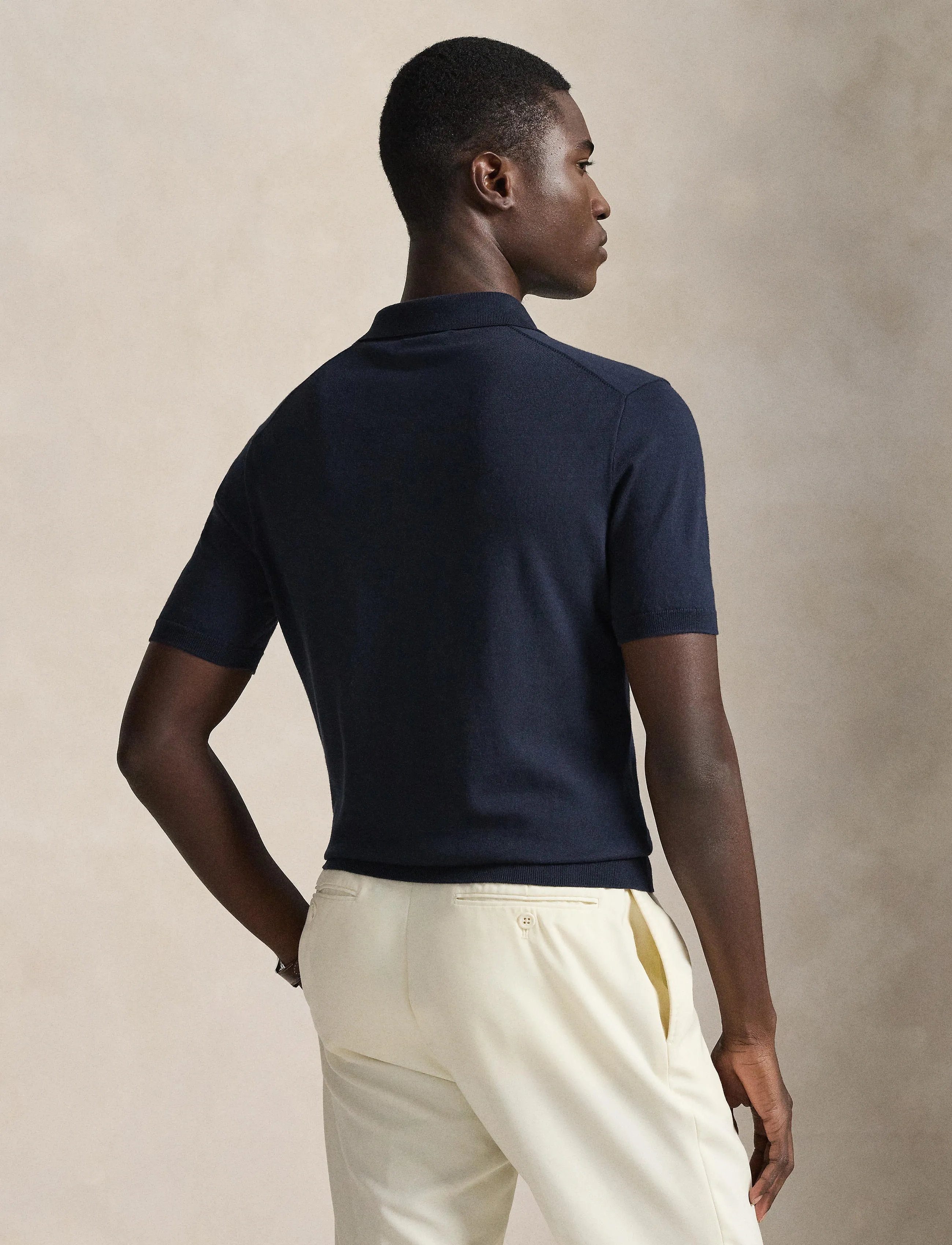 Polo Ralph Lauren - 32/3 COTTON-SSL-PLO - kortärmade pikéer - hunter navy - 3