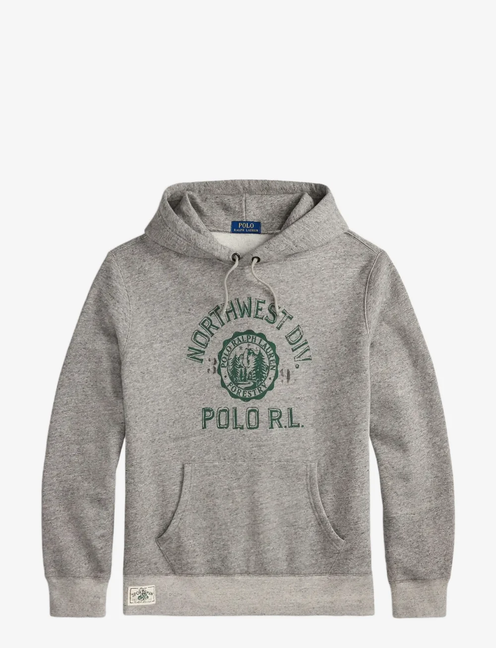 Polo Ralph Lauren - Fleece Graphic Hoodie - hoodies - dark vintage heat - 1