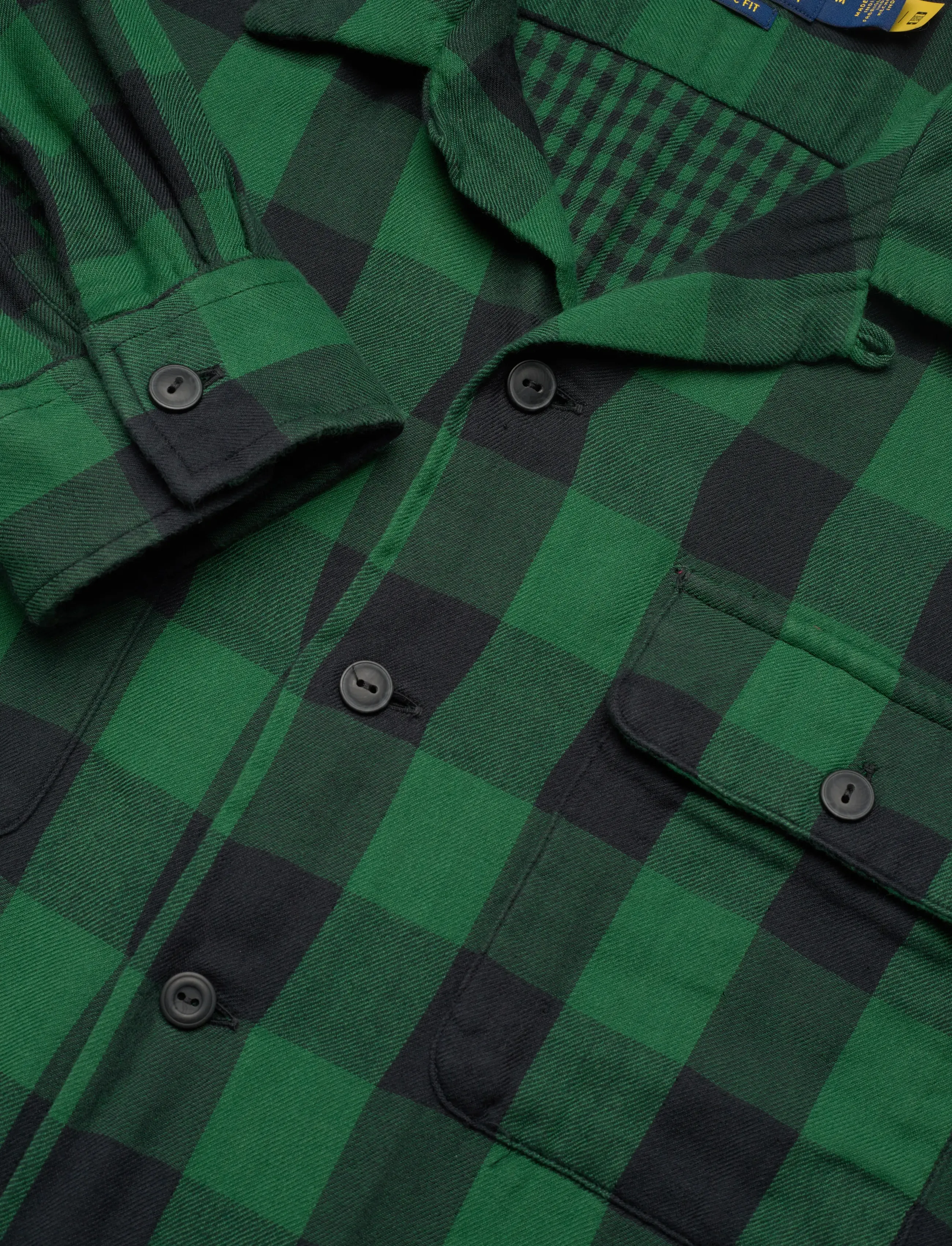 Polo Ralph Lauren - 0 - karierte hemden - 1932c green black - 2