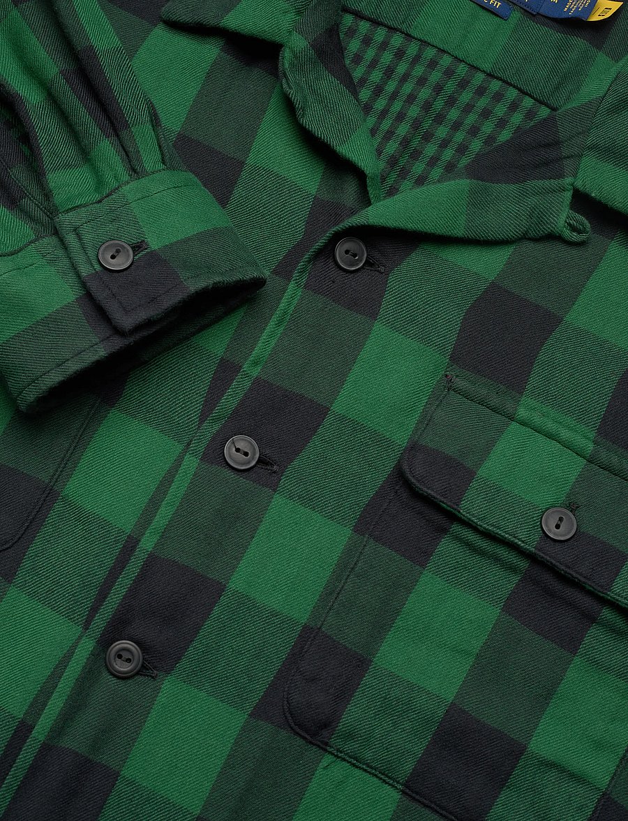 Polo Ralph Lauren - 0 - geruite overhemden - 1932c green black - 2