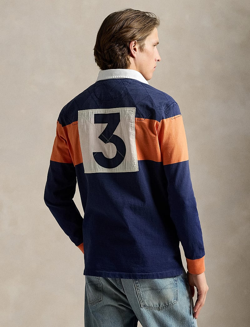Polo Ralph Lauren - Classic Fit Embroidered Rugby Shirt - newport navy/bedf - 2