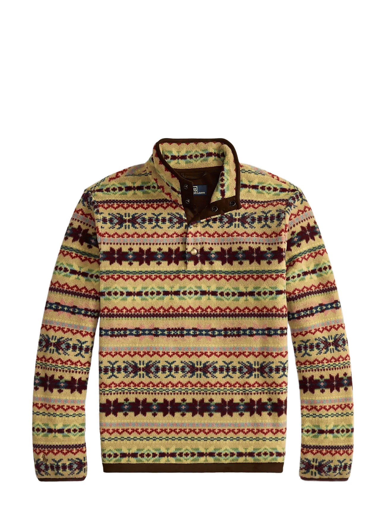 Polo Ralph Lauren | Fair Isle-Inspired Fleece Pullover | XS