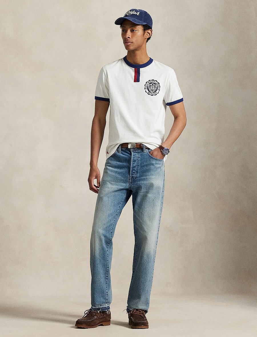 Polo Ralph Lauren - Standard Fit Jersey Graphic T-Shirt - kortærmede t-shirts - nevis - 0