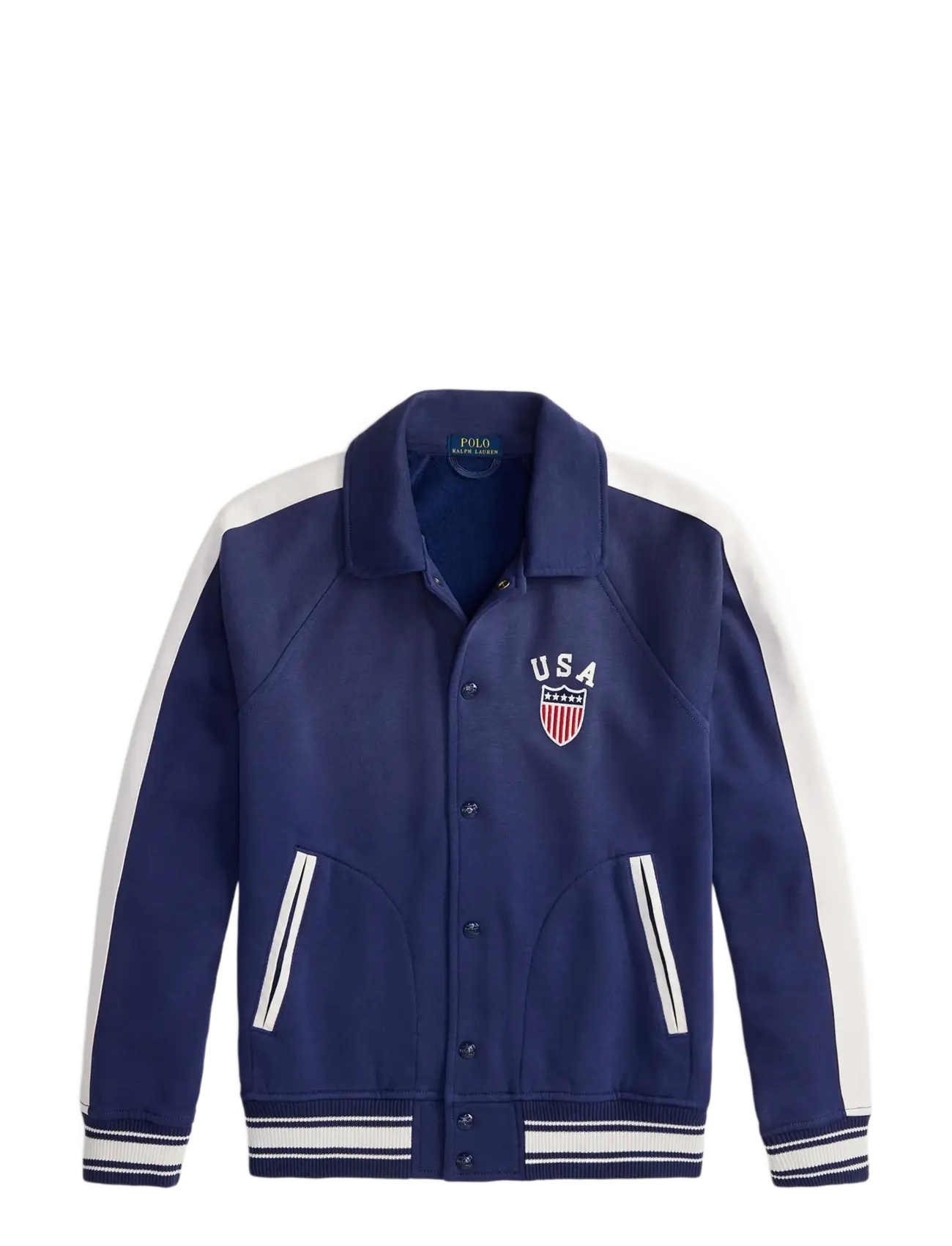 Polo Ralph Lauren Fleece Graphic Jacket - Ralph Lauren - DARK COBALT / navy