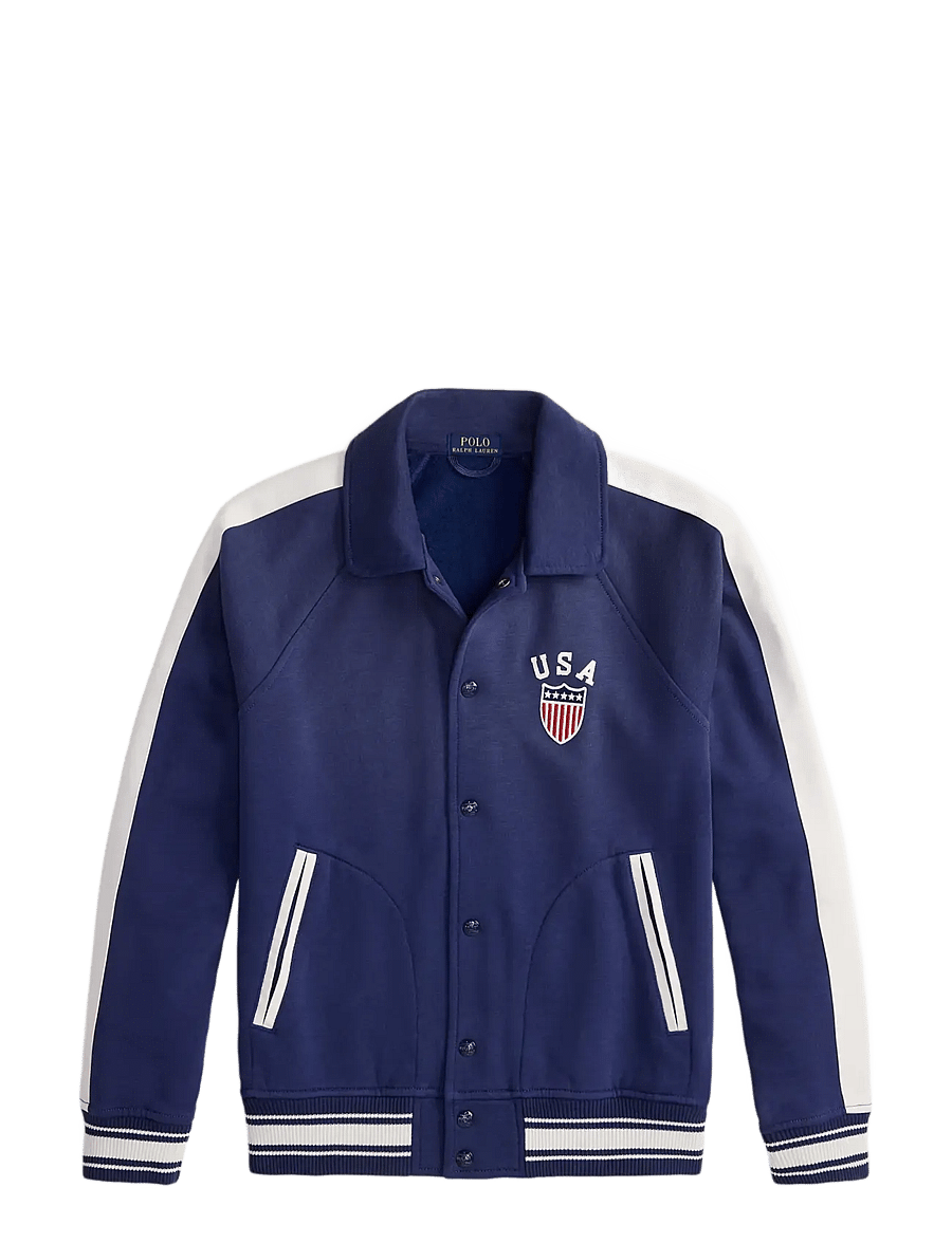 Polo Ralph Lauren - Fleece Graphic Jacket - vestes de printemps - dark cobalt - 1