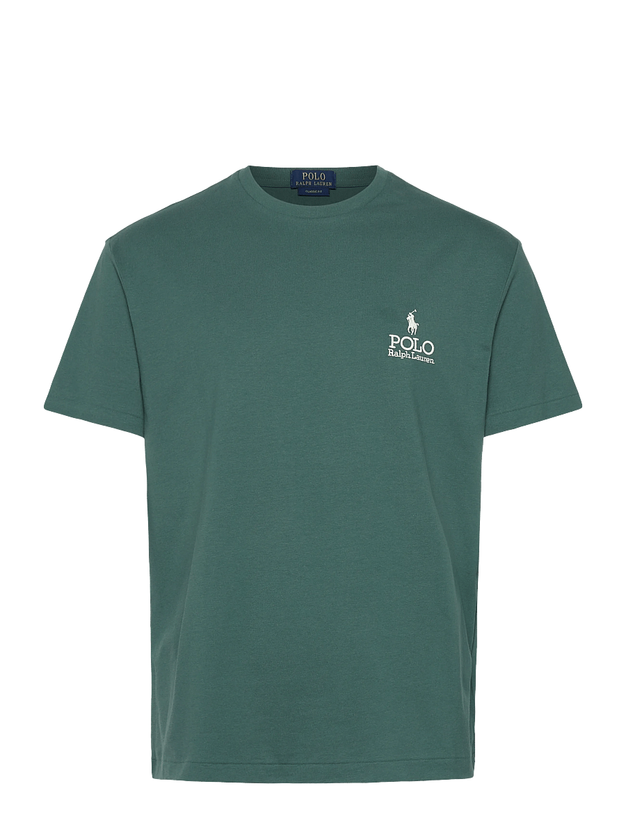 Polo Ralph Lauren - Classic Fit Logo Jersey T-Shirt - lühikeste varrukatega t-särgid - charter green - 1