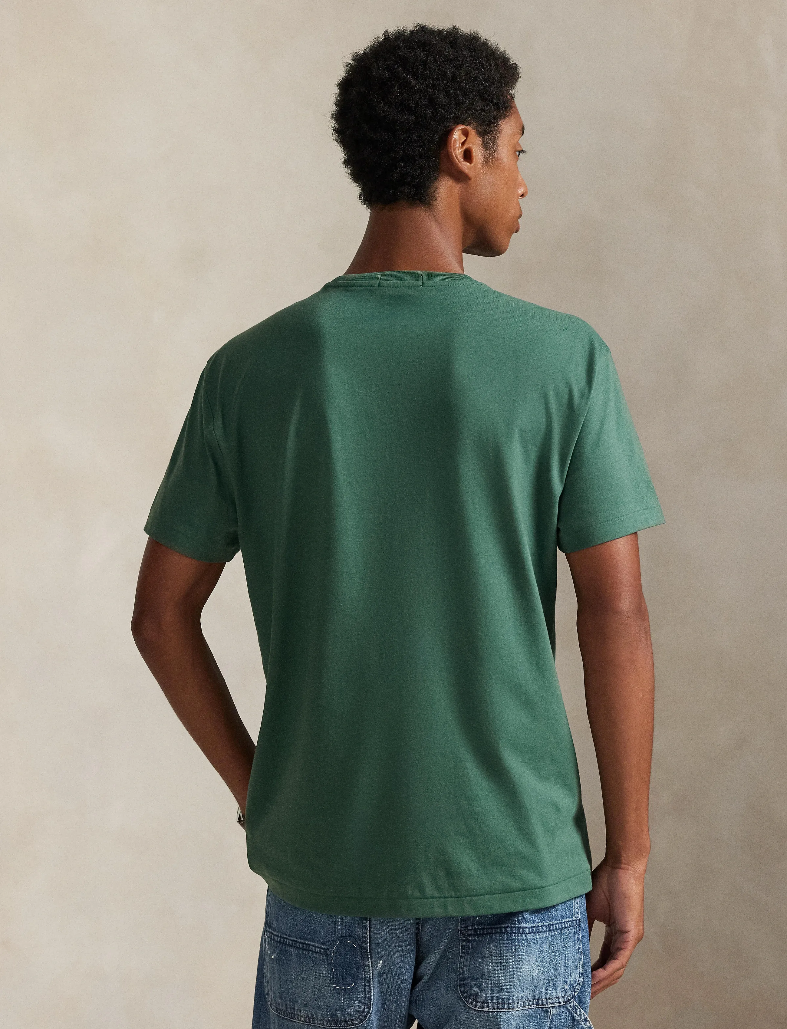 Polo Ralph Lauren - Classic Fit Logo Jersey T-Shirt - lühikeste varrukatega t-särgid - charter green - 3