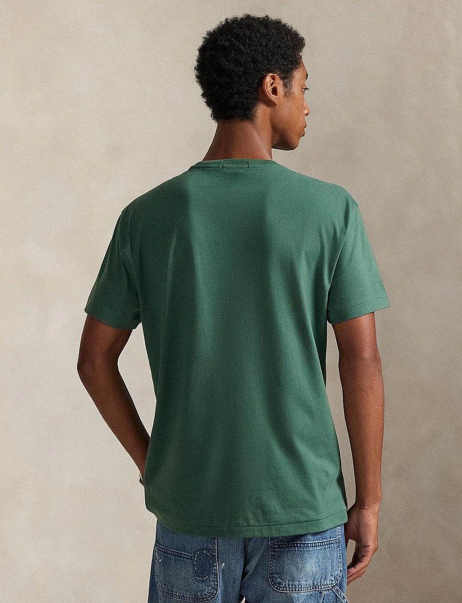 Polo Ralph Lauren - Classic Fit Logo Jersey T-Shirt - lühikeste varrukatega t-särgid - charter green - 3
