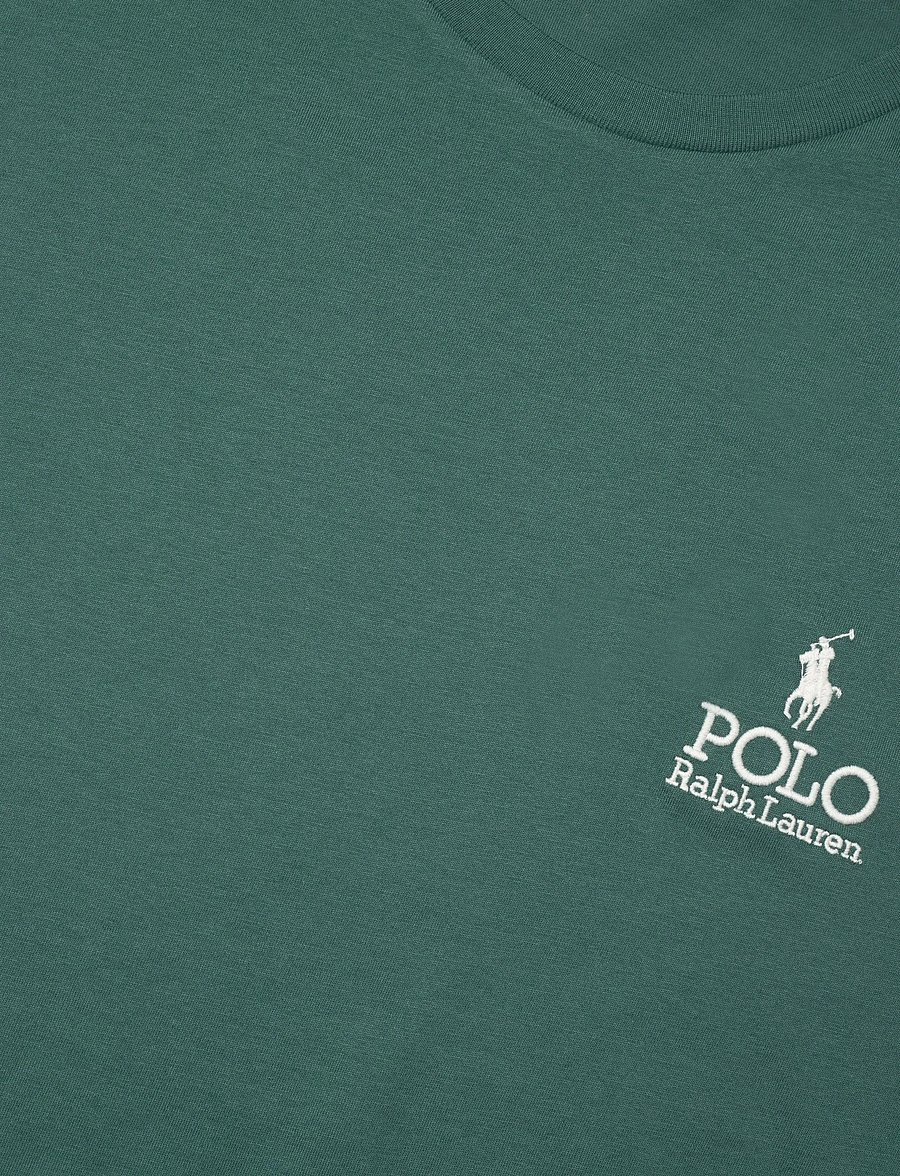 Polo Ralph Lauren - Classic Fit Logo Jersey T-Shirt - lühikeste varrukatega t-särgid - charter green - 5