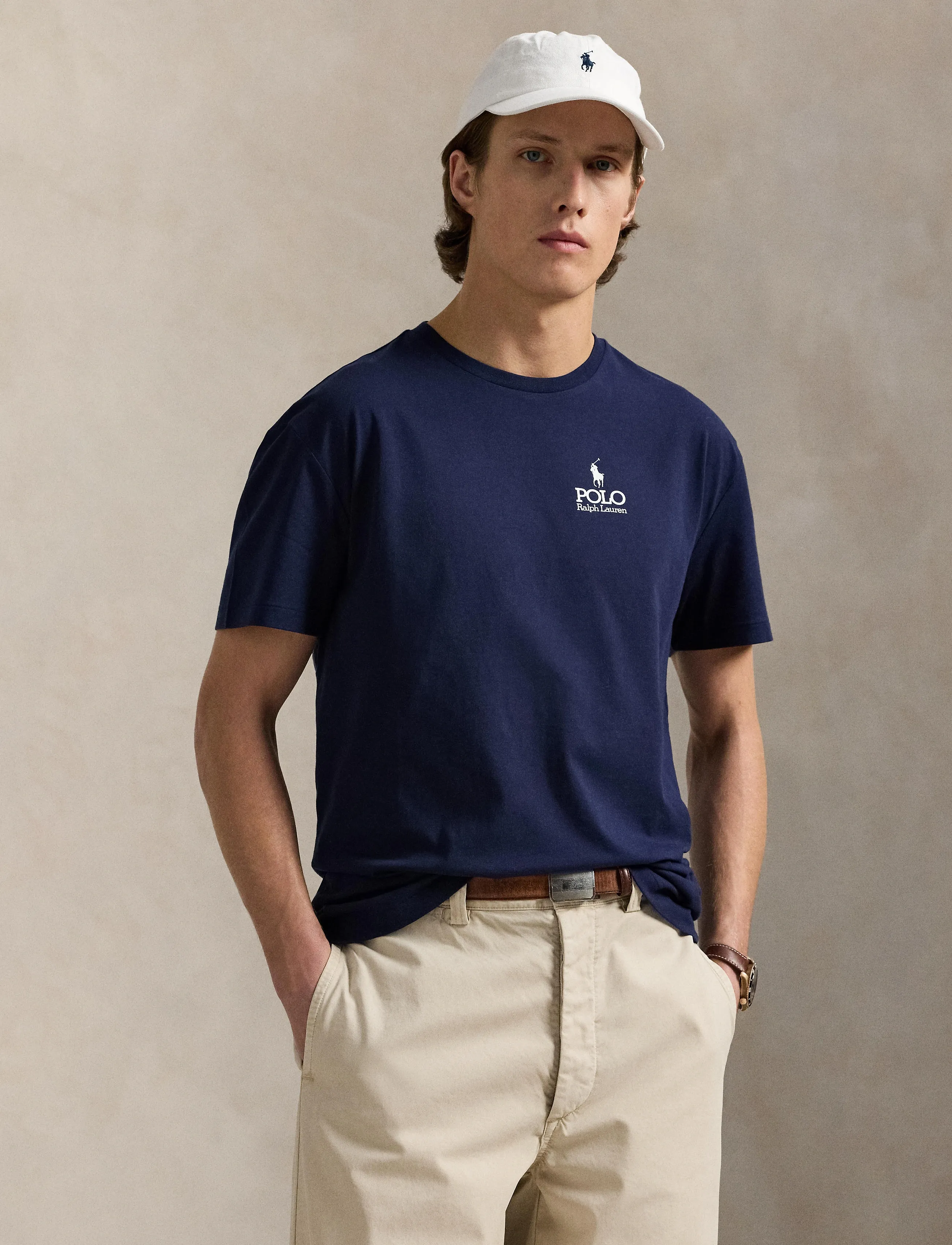 Polo Ralph Lauren - Classic Fit Logo Jersey T-Shirt - kortærmede t-shirts - cruise navy - 3