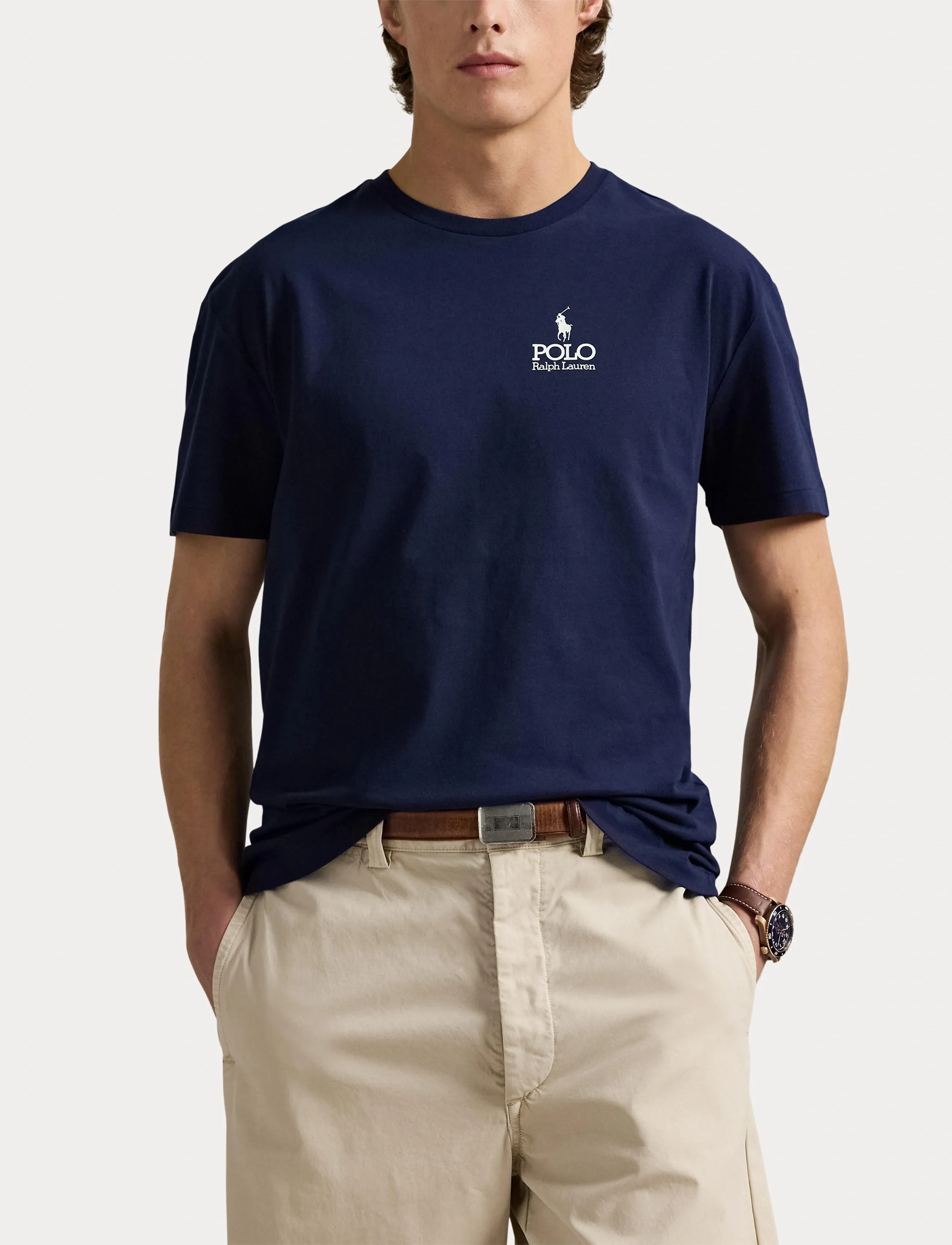 Polo Ralph Lauren - Classic Fit Logo Jersey T-Shirt - kortærmede t-shirts - cruise navy - 5
