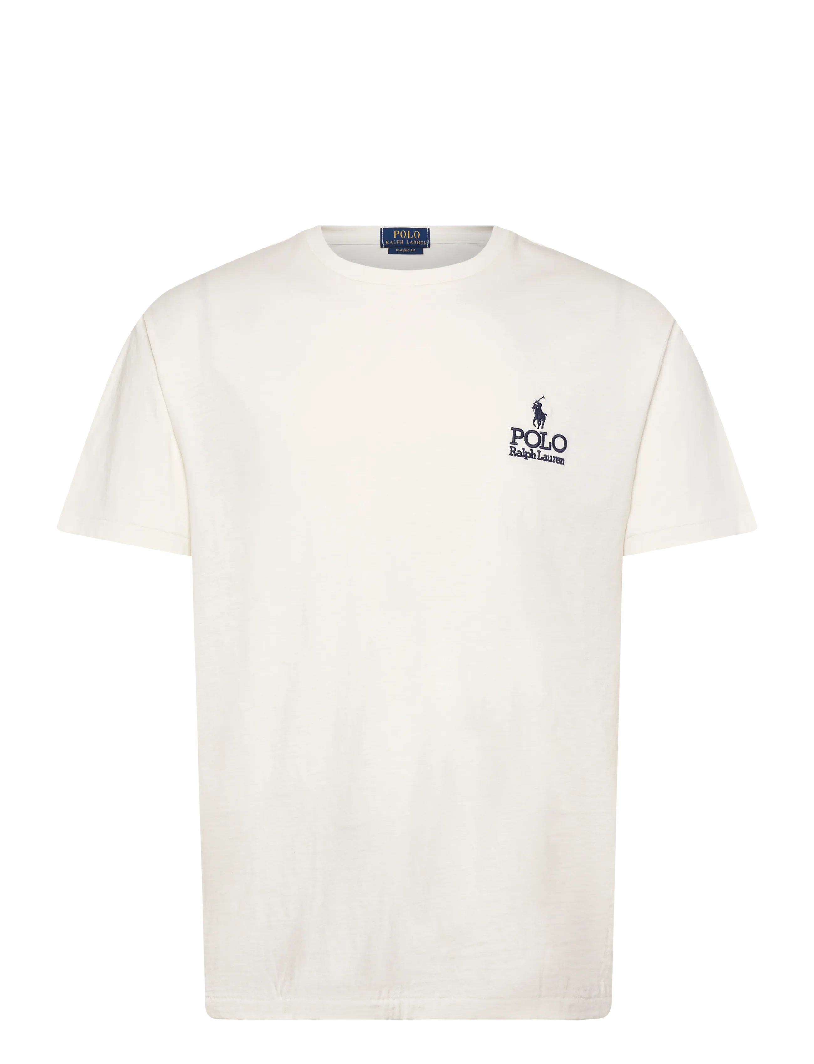 Polo Ralph Lauren Classic Fit Logo Jersey T-Shirt - T-shirts - NEVIS / cream