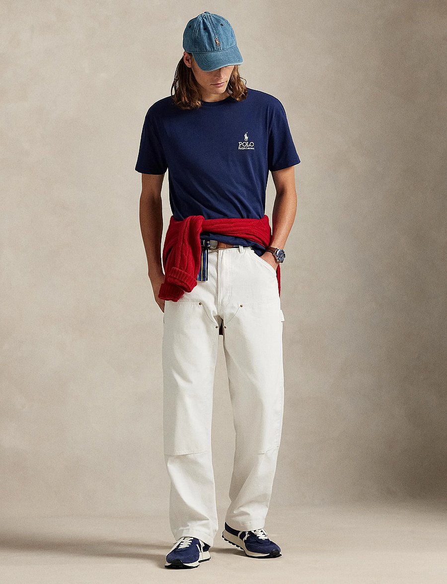Polo Ralph Lauren - Classic Fit Logo Jersey T-Shirt - kurzärmelige t-shirts - newport navy - 0