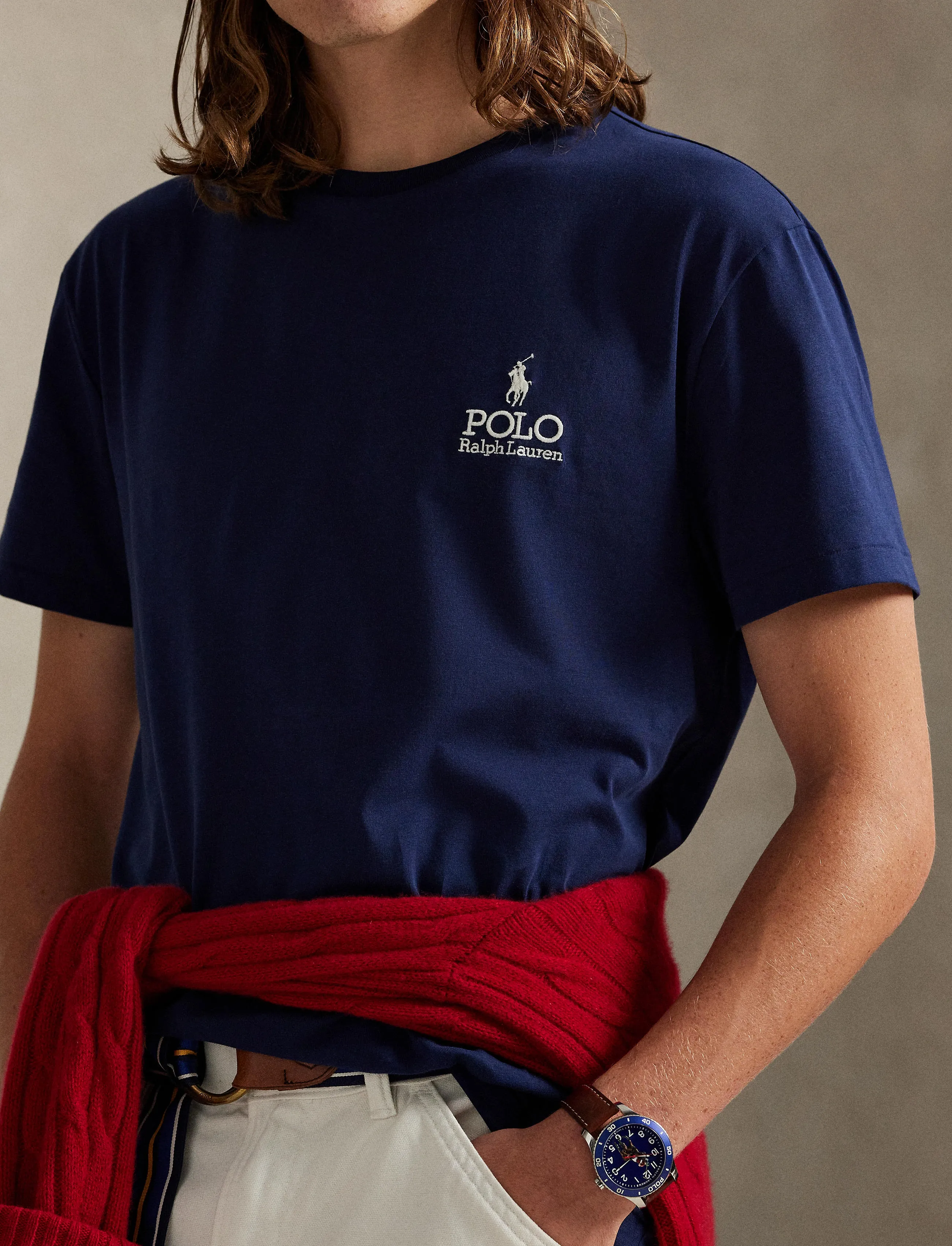 Polo Ralph Lauren - Classic Fit Logo Jersey T-Shirt - kurzärmelig - newport navy - 4