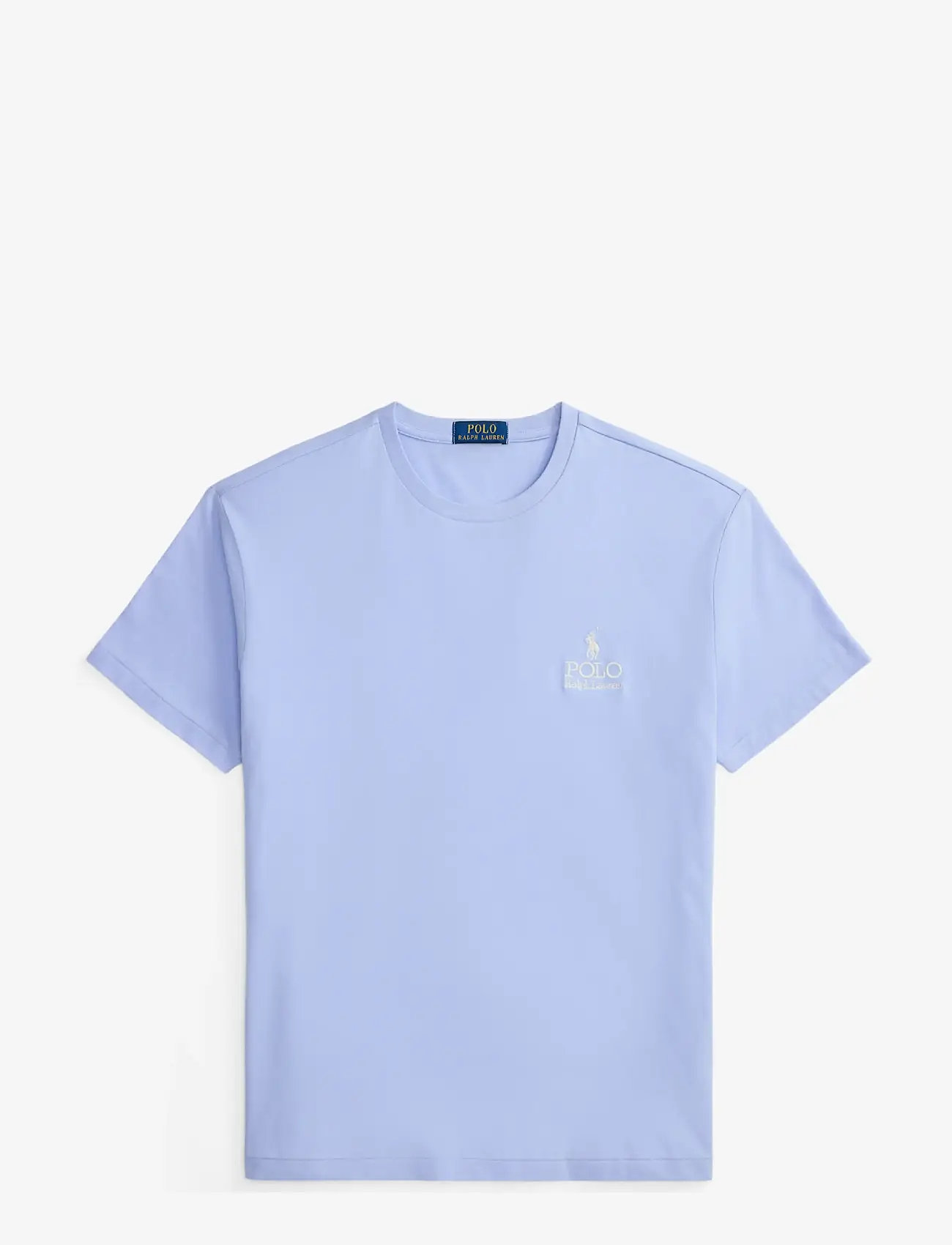 Polo Ralph Lauren - Classic Fit Logo Jersey T-Shirt - kortærmede t-shirts - pebble blue - 1