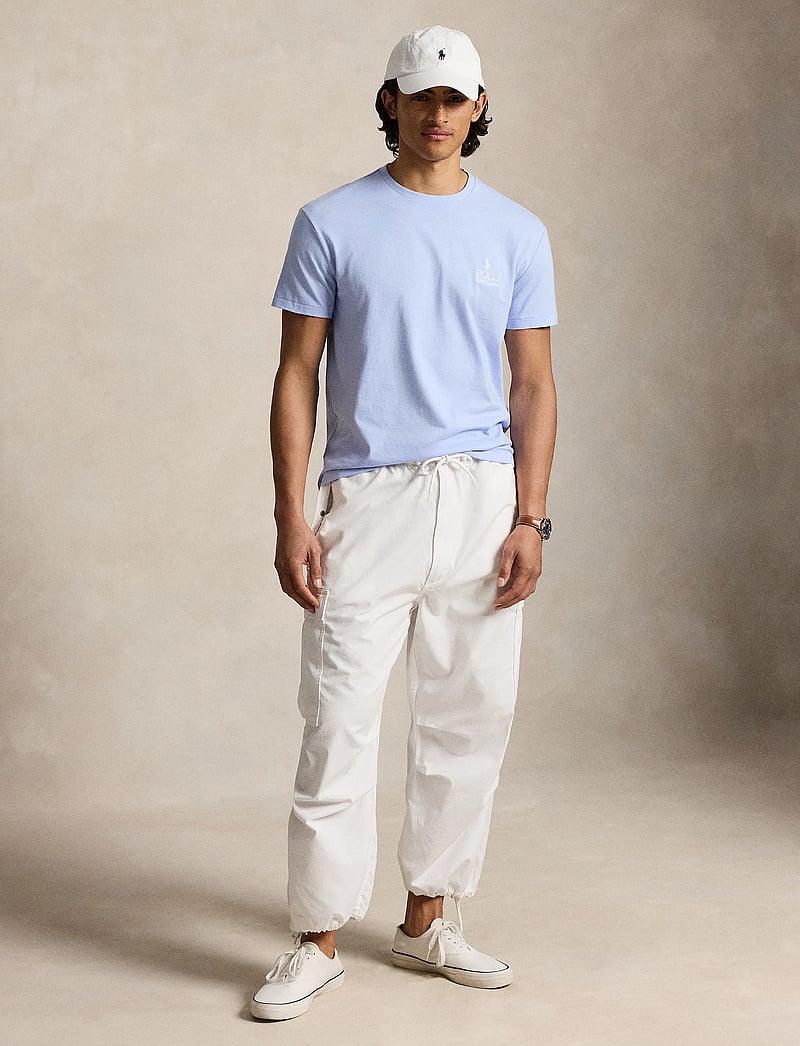 Polo Ralph Lauren - Classic Fit Logo Jersey T-Shirt - kortærmede t-shirts - pebble blue - 3