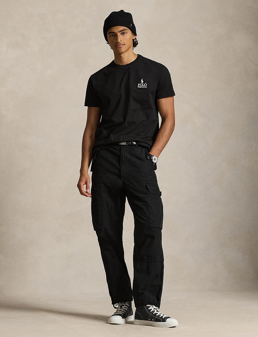 Polo Ralph Lauren - Classic Fit Logo Jersey T-Shirt - kortærmede t-shirts - polo black - 0