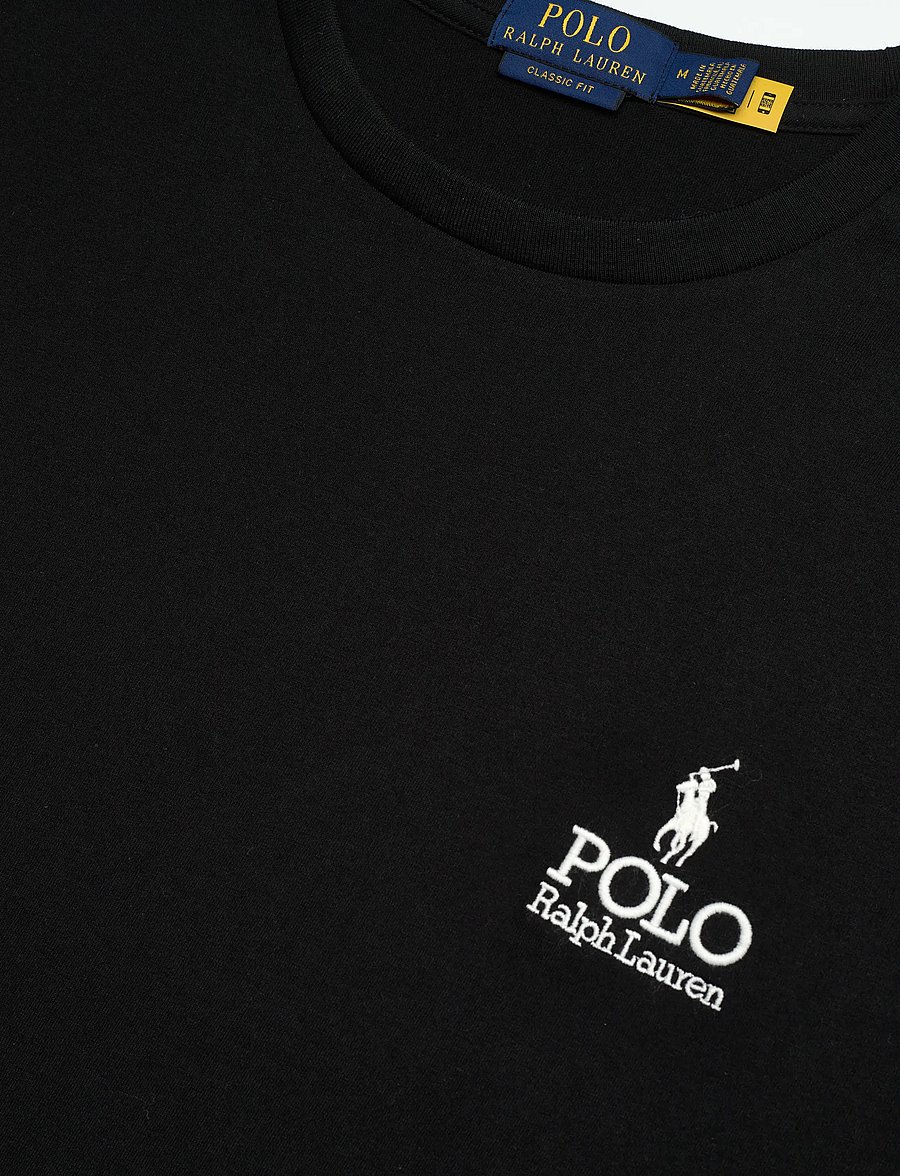 Polo Ralph Lauren - Classic Fit Logo Jersey T-Shirt - kortærmede t-shirts - polo black - 4