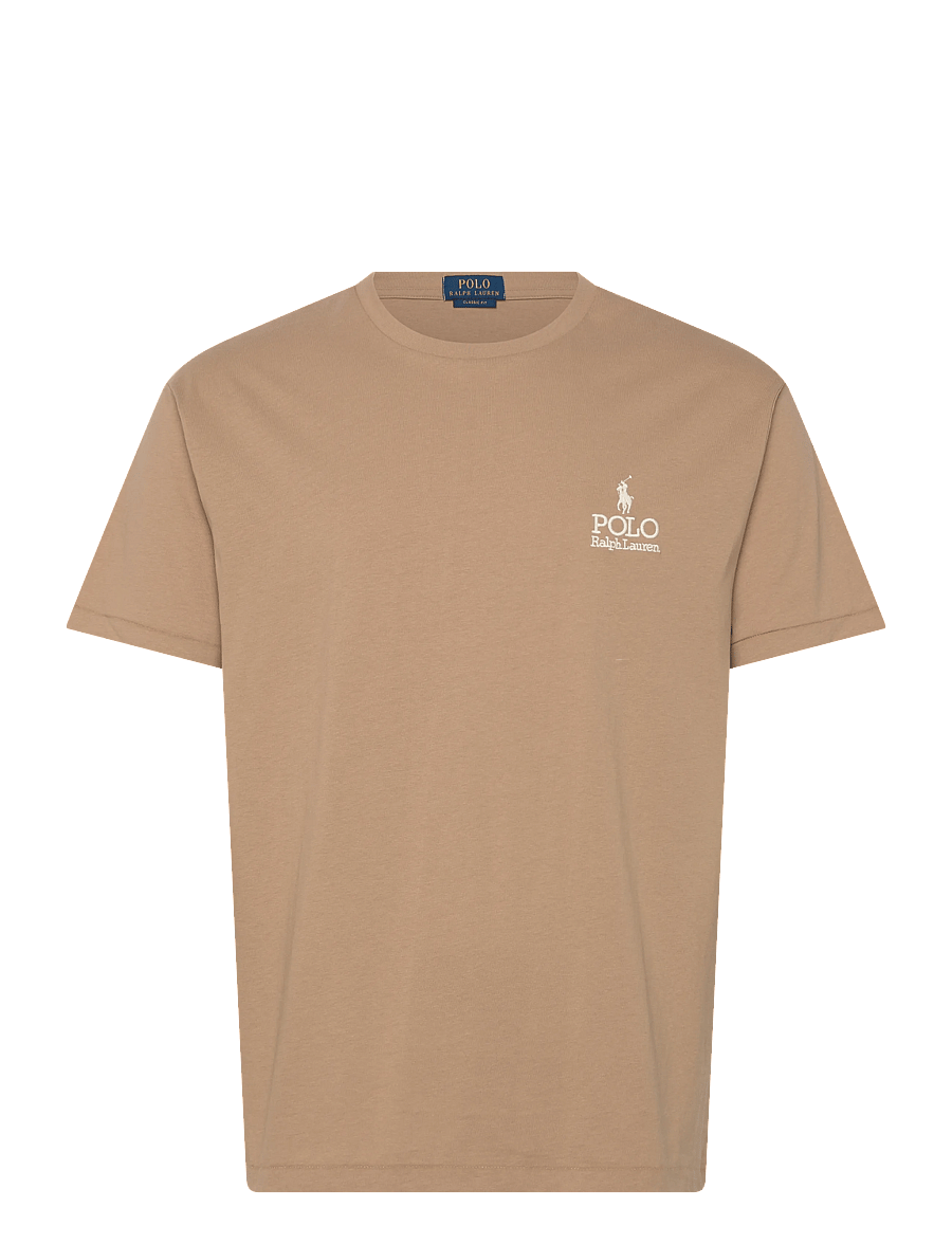 Polo Ralph Lauren - Classic Fit Logo Jersey T-Shirt - lühikeste varrukatega t-särgid - vintage khaki - 0