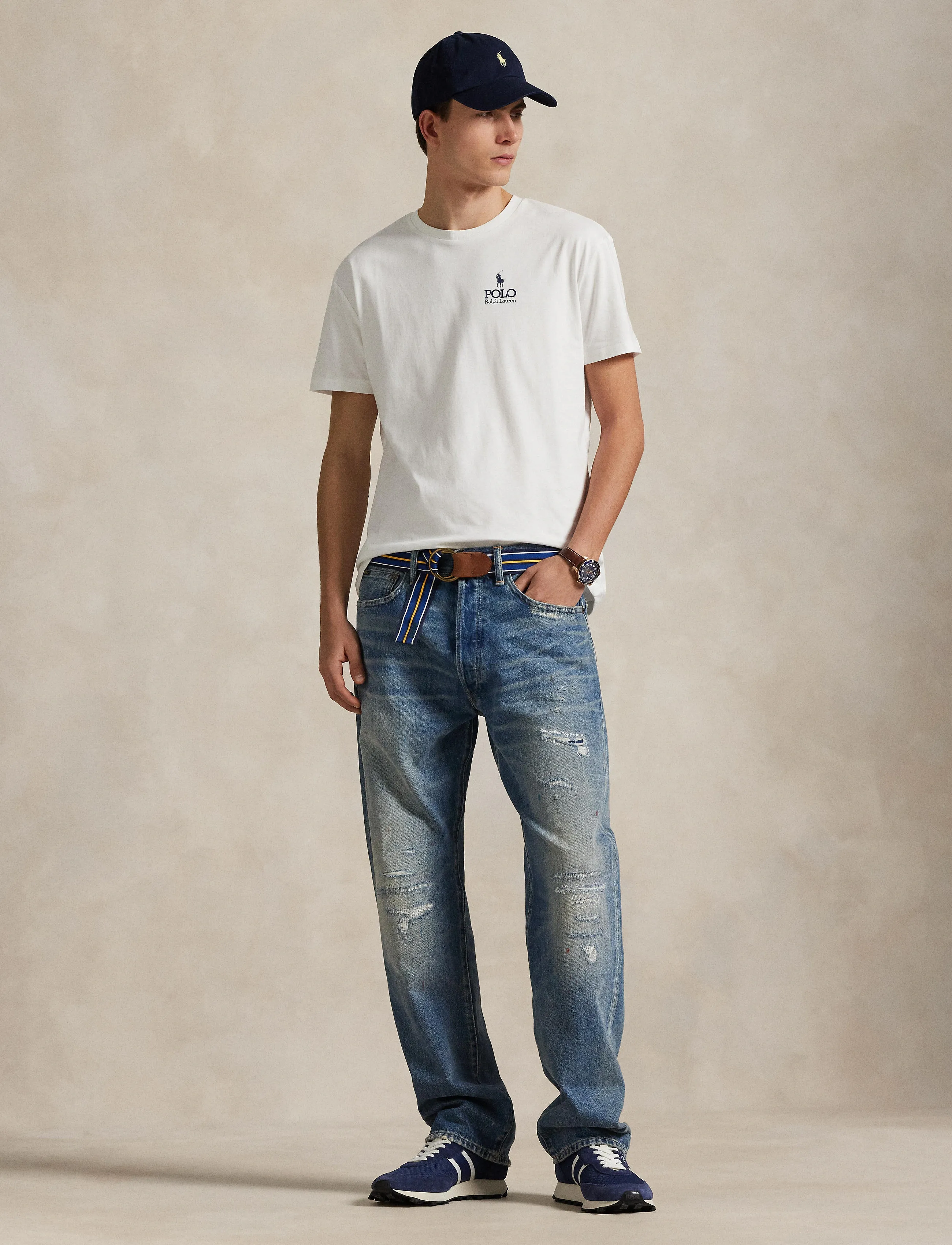 Polo Ralph Lauren Classic Fit Logo Jersey T-Shirt, XXL, T-shirts, Weiß - Short-sleeved, Männerswear