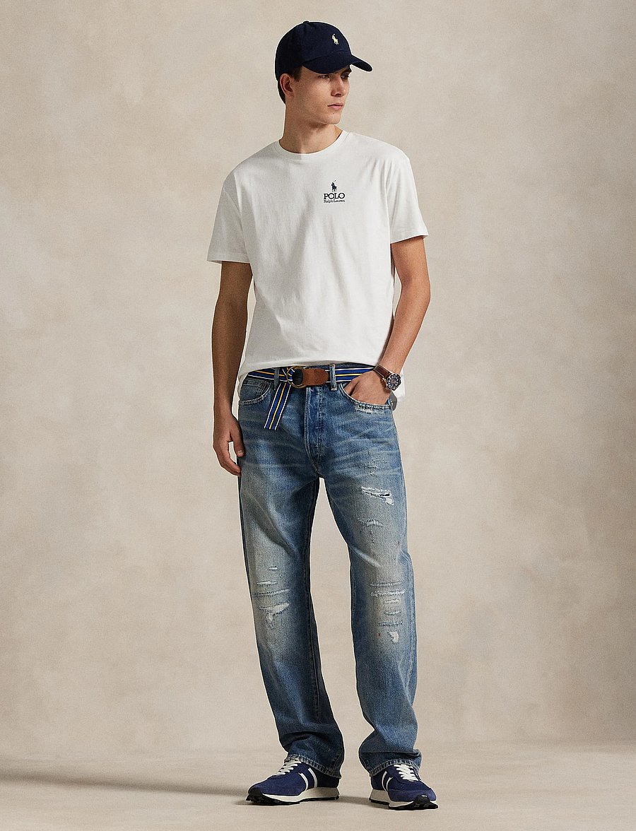 Polo Ralph Lauren - Classic Fit Logo Jersey T-Shirt - lühikeste varrukatega t-särgid - white - 0