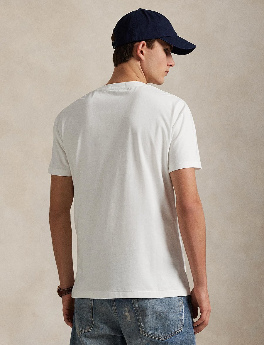 Polo Ralph Lauren - Classic Fit Logo Jersey T-Shirt - lühikeste varrukatega t-särgid - white - 2
