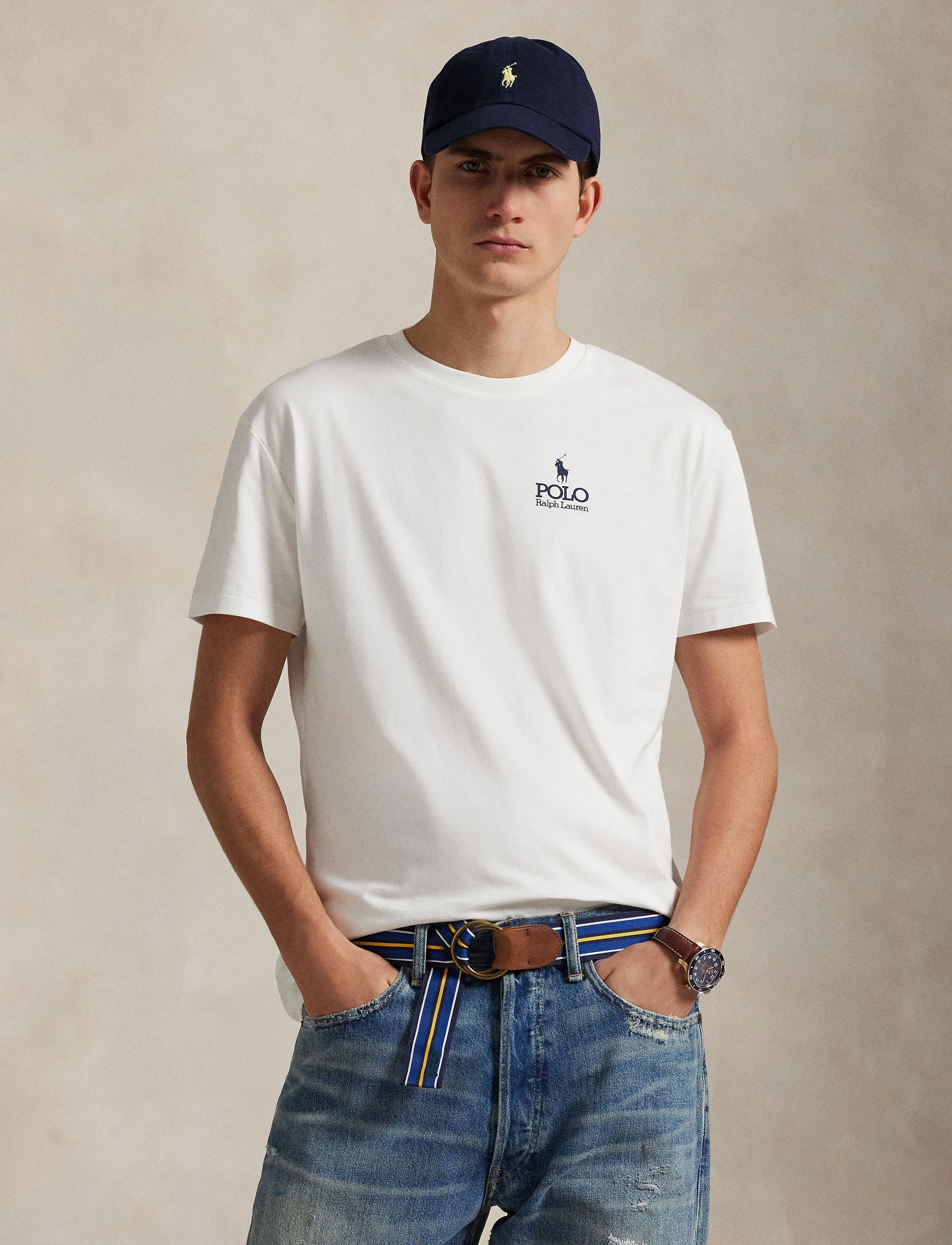 Polo Ralph Lauren - Classic Fit Logo Jersey T-Shirt - lühikeste varrukatega t-särgid - white - 3
