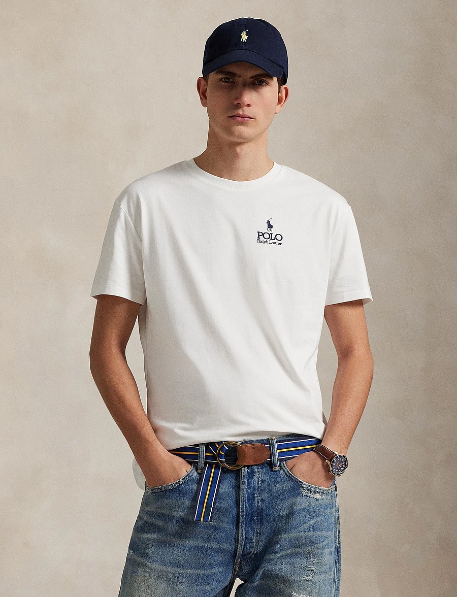 Polo Ralph Lauren - Classic Fit Logo Jersey T-Shirt - lühikeste varrukatega t-särgid - white - 3