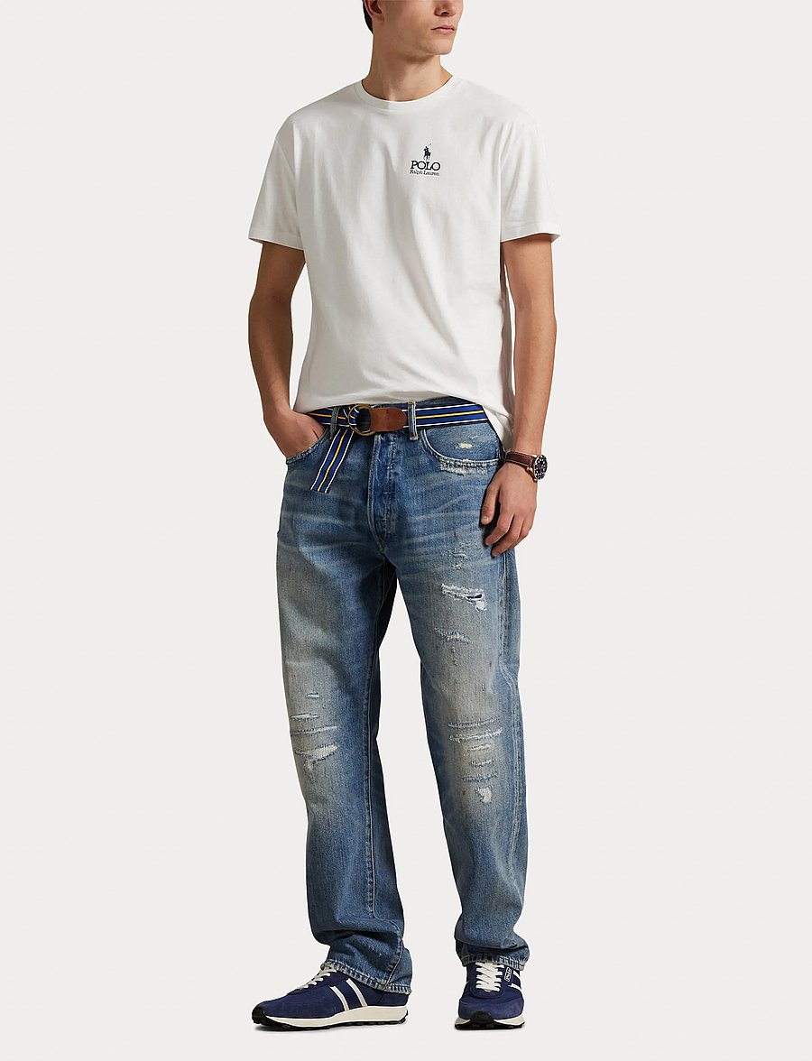 Polo Ralph Lauren - Classic Fit Logo Jersey T-Shirt - lühikeste varrukatega t-särgid - white - 4