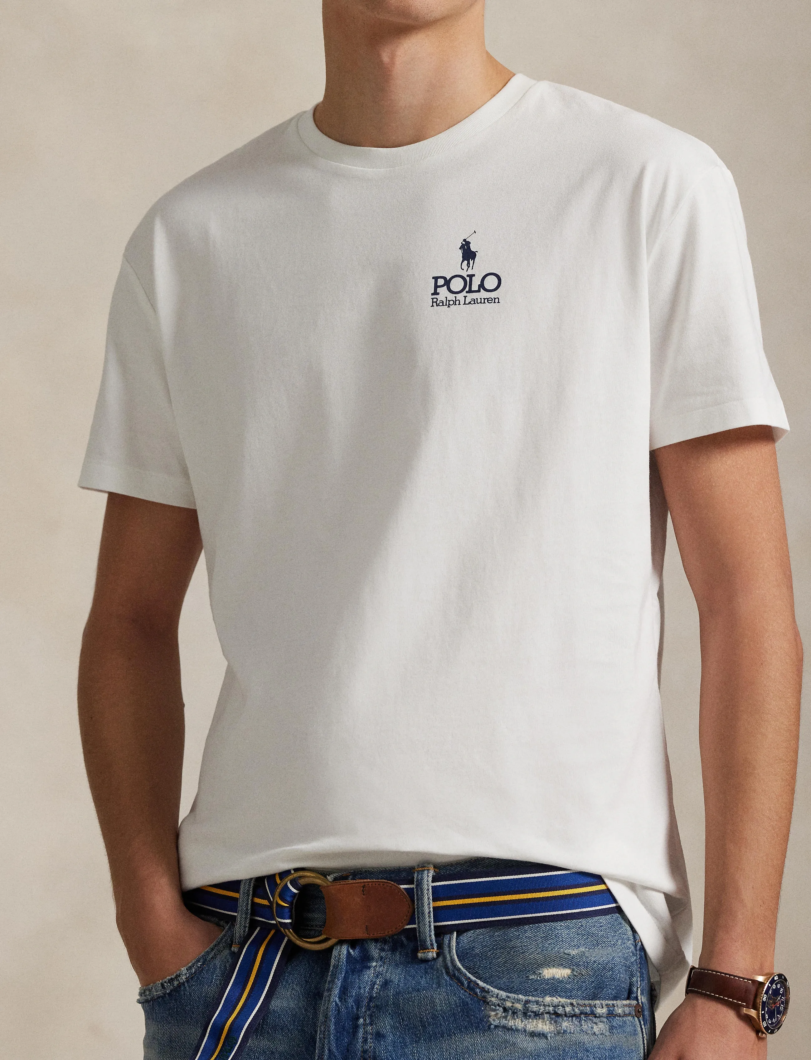 Polo Ralph Lauren Classic Fit Logo Jersey T-Shirt herr – bild 8