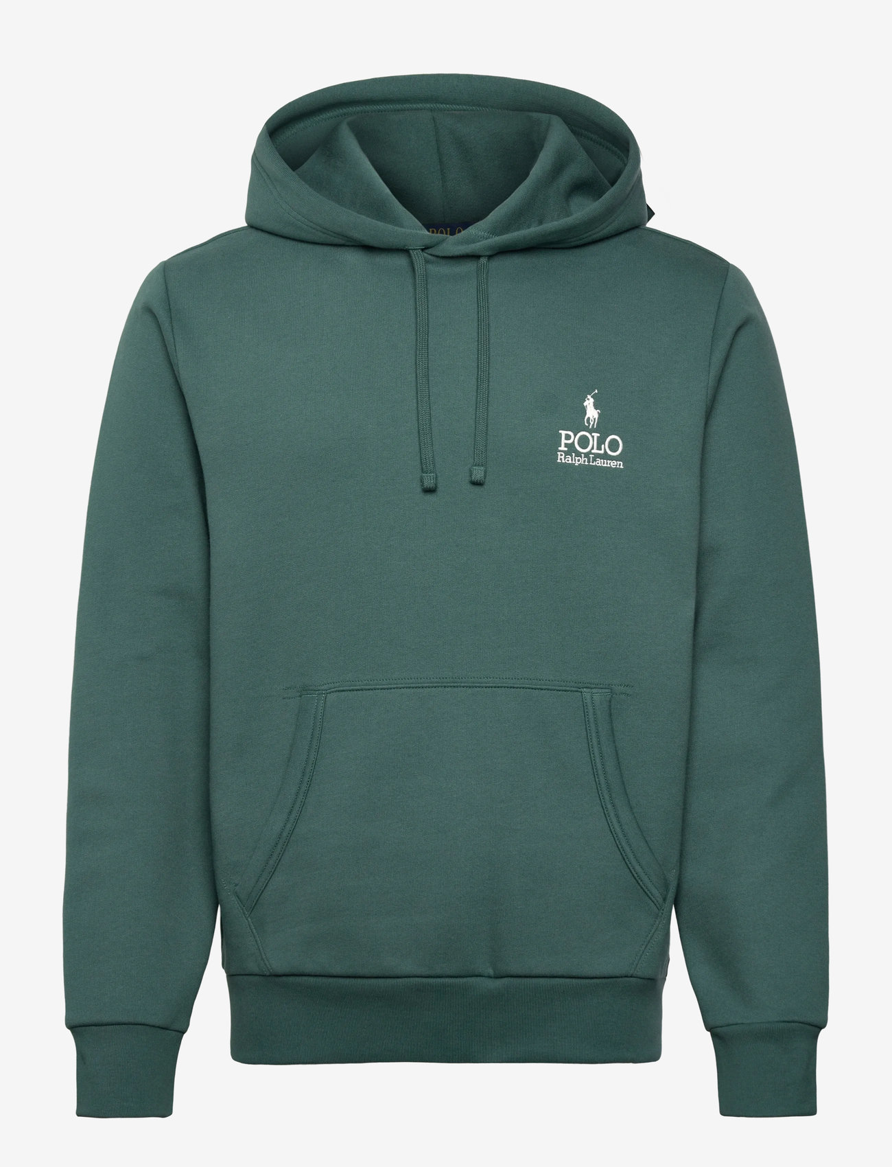 Polo Ralph Lauren - Logo Fleece Hoodie - hoodies - charter green - 0