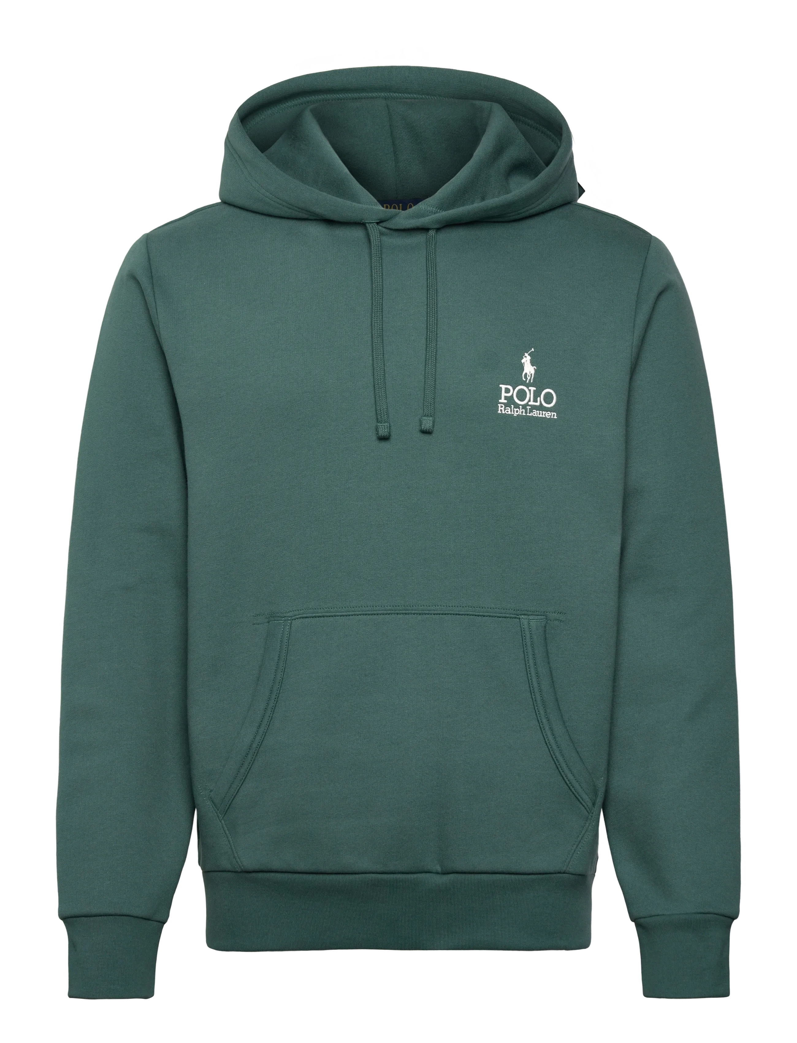 Logo Fleece Hoodie - CHARTER GREEN