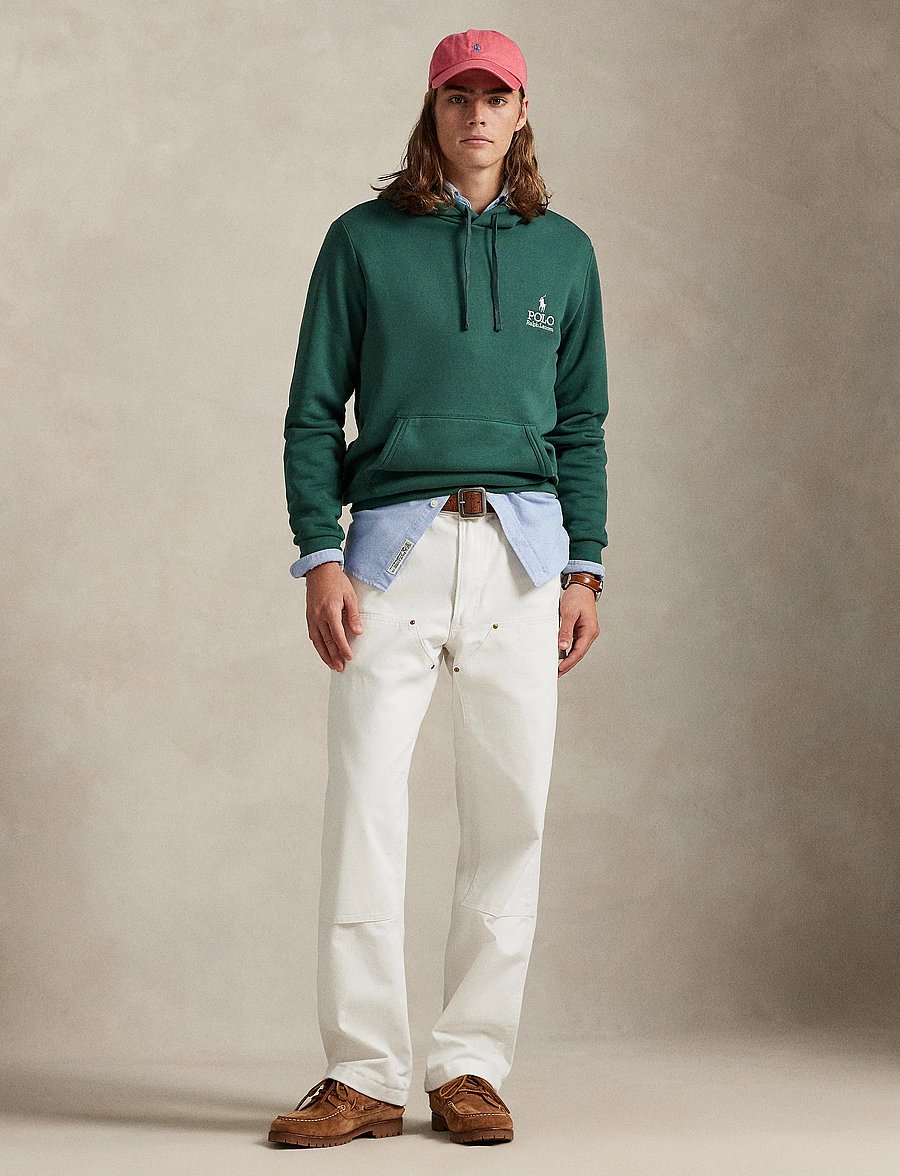 Polo Ralph Lauren - Logo Fleece Hoodie - kapuzenpullover - charter green - 4