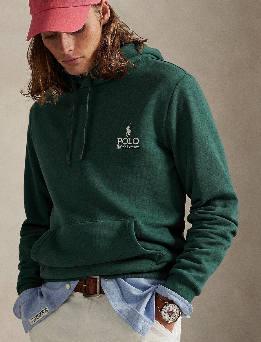 Polo Ralph Lauren - Logo Fleece Hoodie - kapuzenpullover - charter green - 0