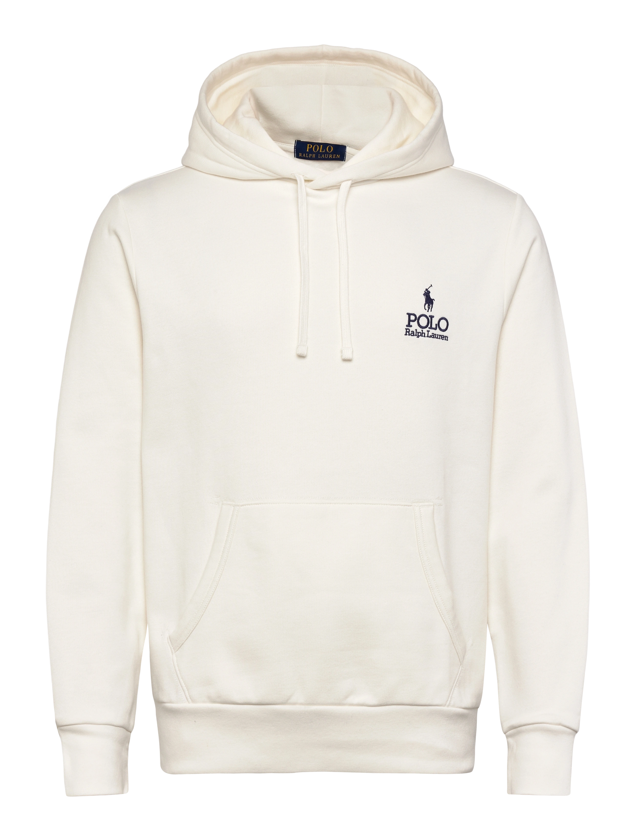 Polo Ralph Lauren - Logo Fleece Hoodie - hoodies - deckwash white - 1