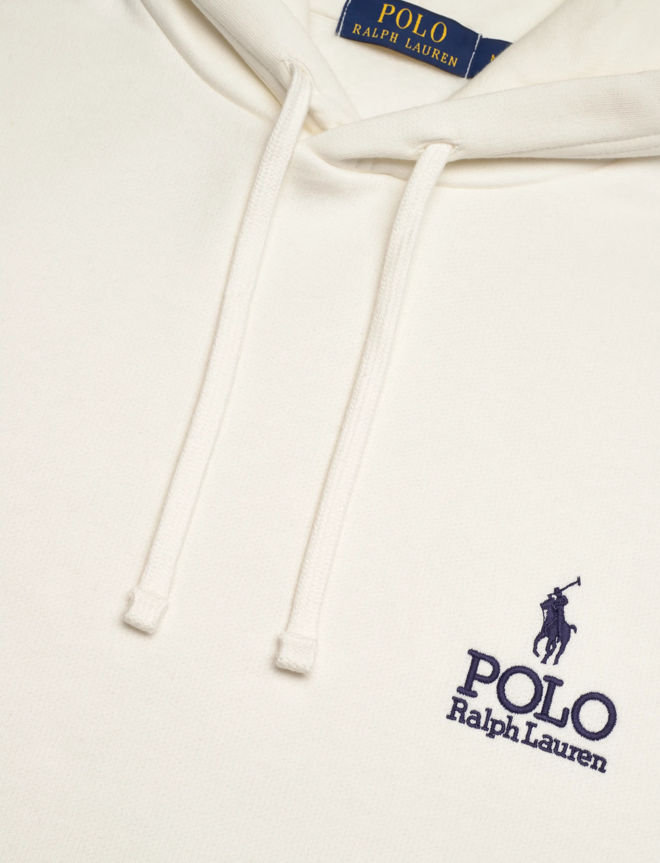 Polo Ralph Lauren - Logo Fleece Hoodie - hoodies - deckwash white - 5