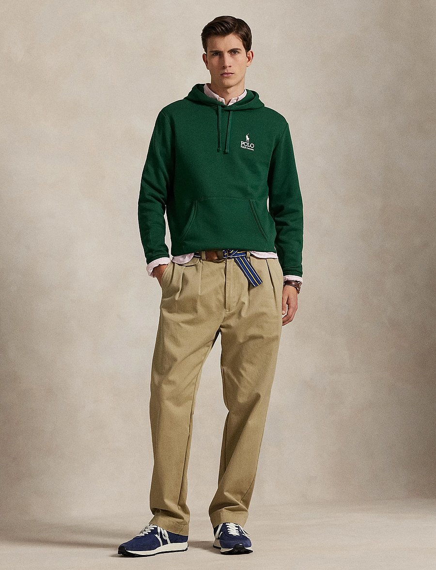 Polo Ralph Lauren - Logo Fleece Hoodie - kapuzenpullover - new forest - 0